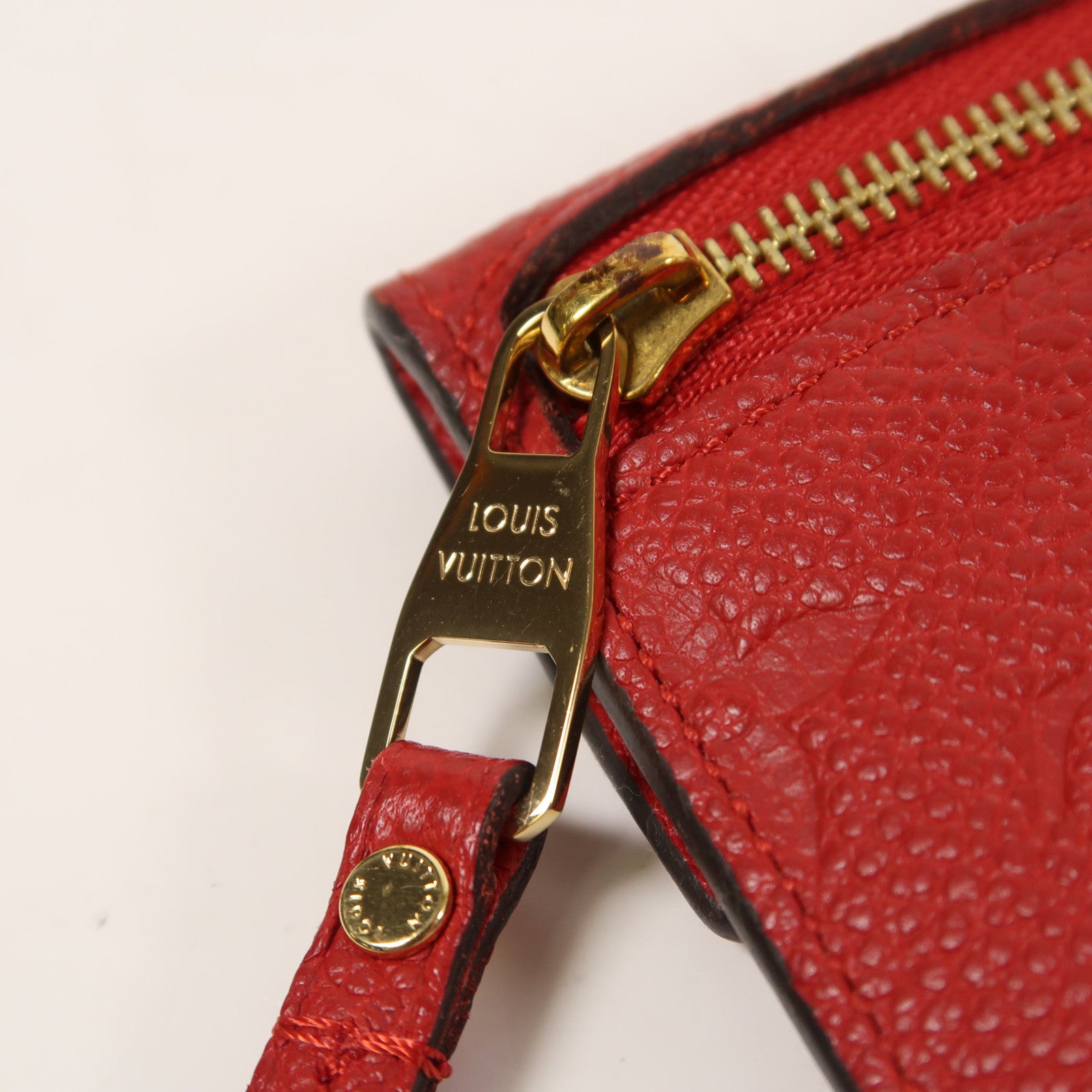 LOUIS VUITTON Monogram Empreinte Card Case金扣卡片套