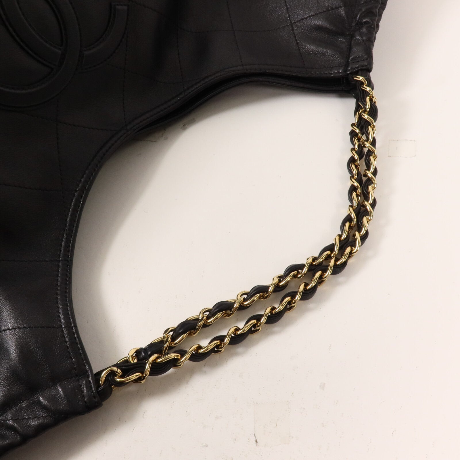 CHANEL 牛皮皮革26B Shopping Bag鏈帶手挽袋