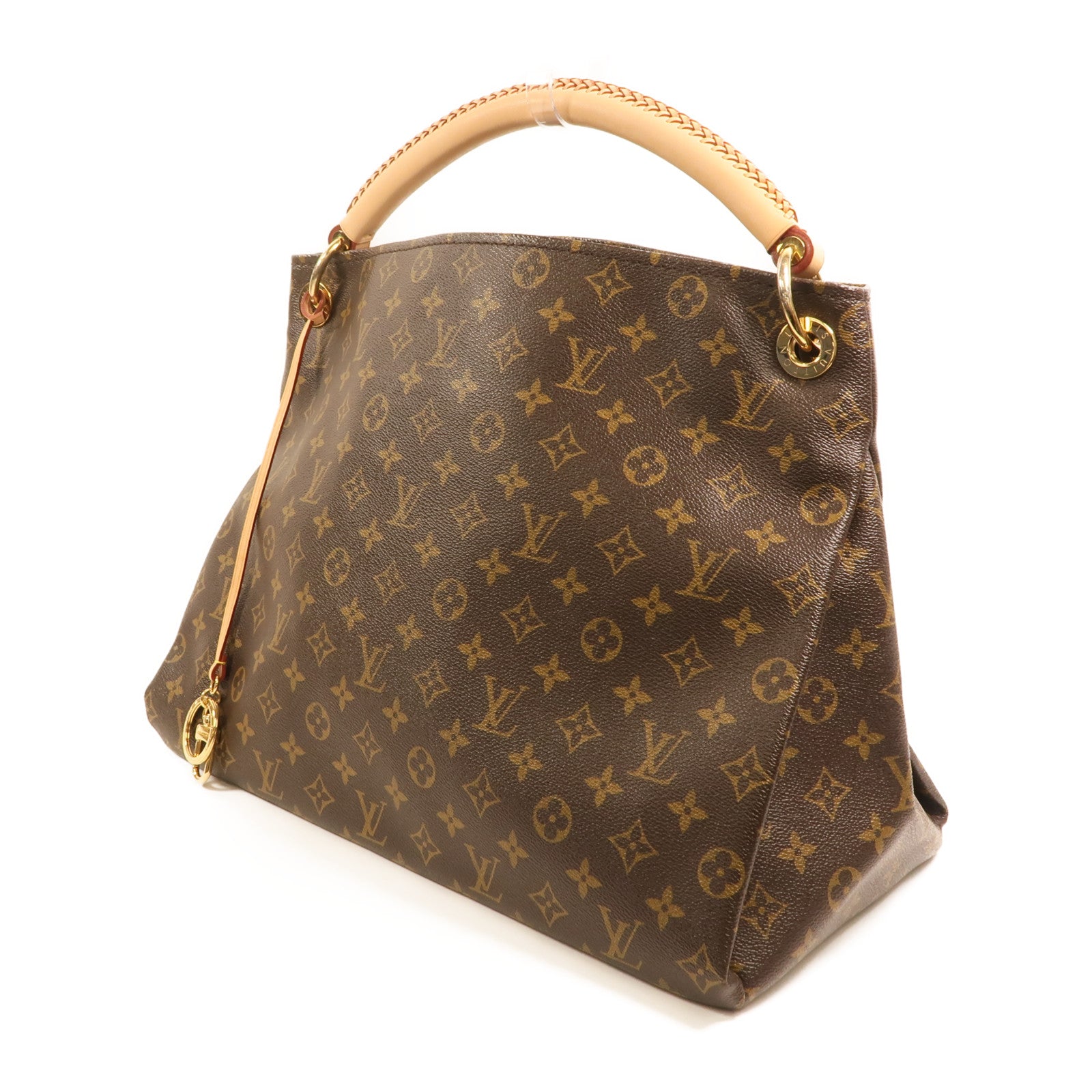LOUIS VUITTON Monogram Artsy MM金扣肩背袋