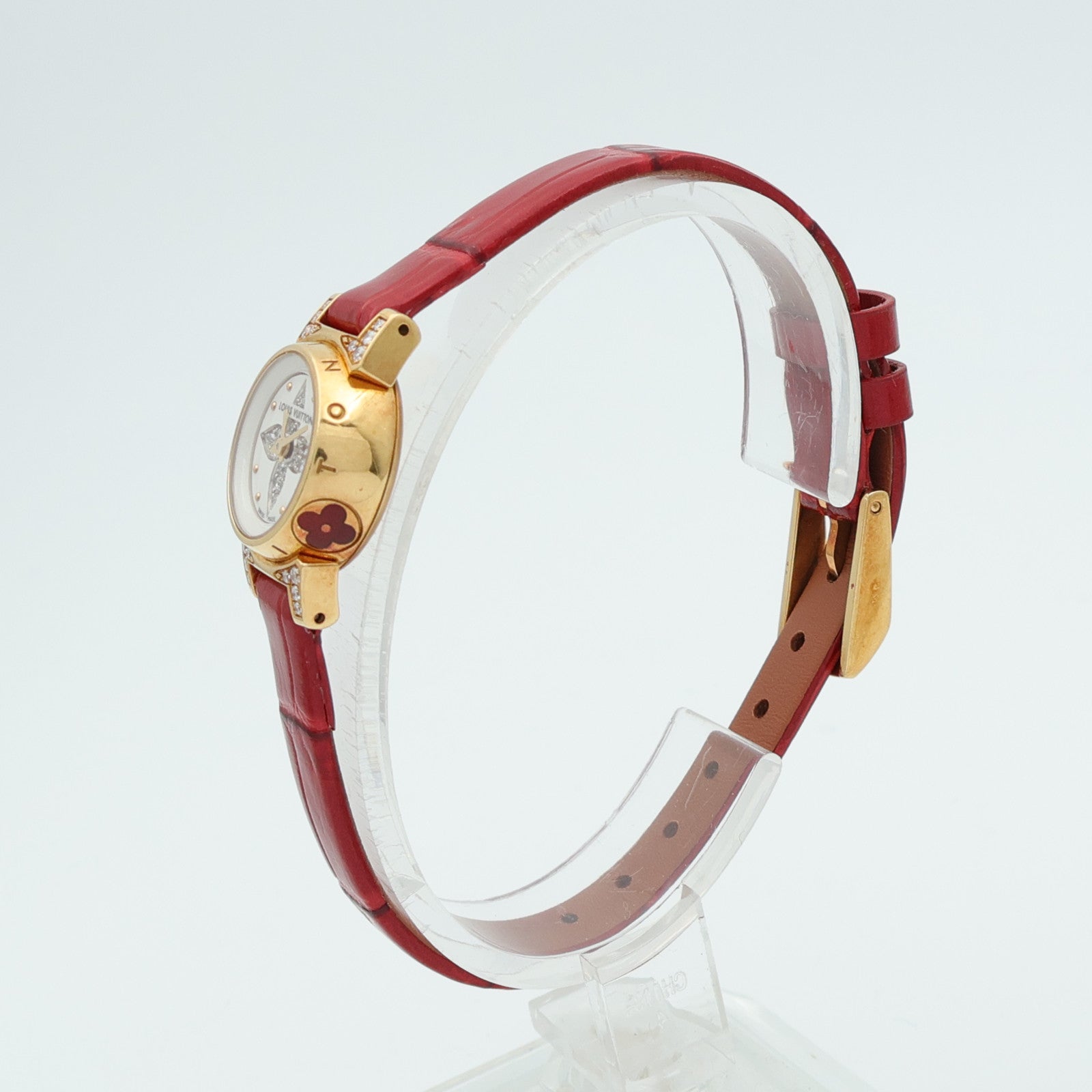 LOUIS VUITTON Tambour Bijou Watch Q151L