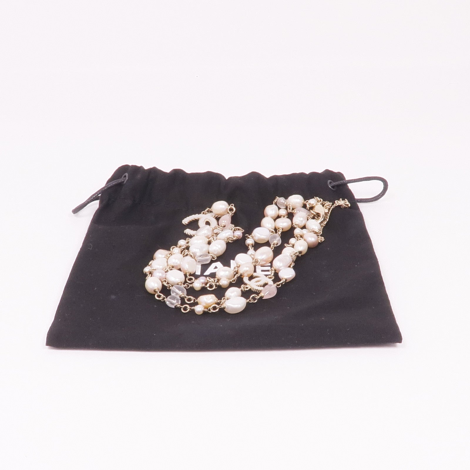 CHANEL PVC/金屬Necklace項鍊