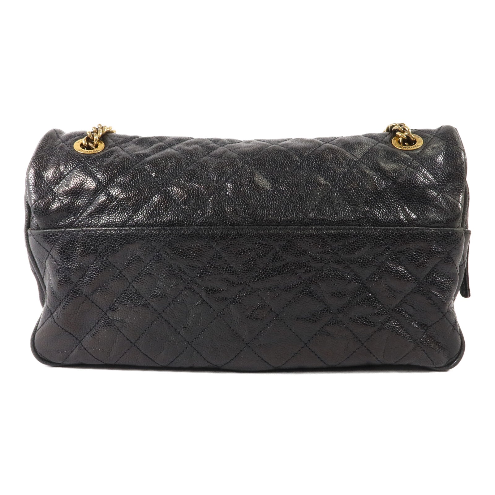 CHANEL 牛皮皮革Chain Shoulder鏈帶肩背袋