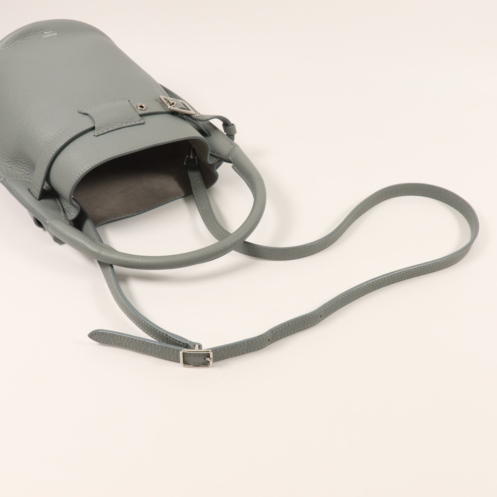 CELINE 牛皮皮革Nano Bucket手挽肩背兩用袋