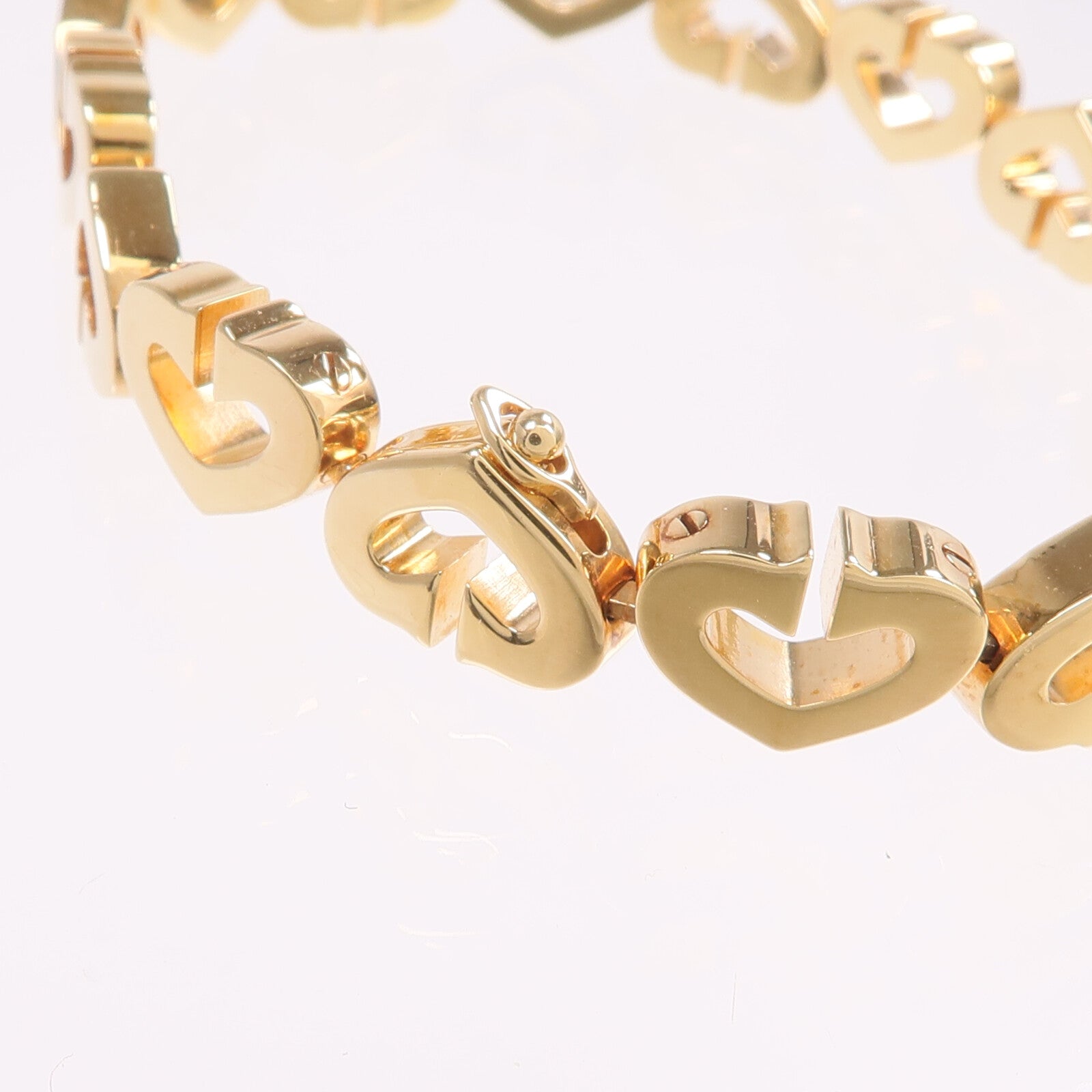CARTIER 18K黃金Heart Bracelet手鏈