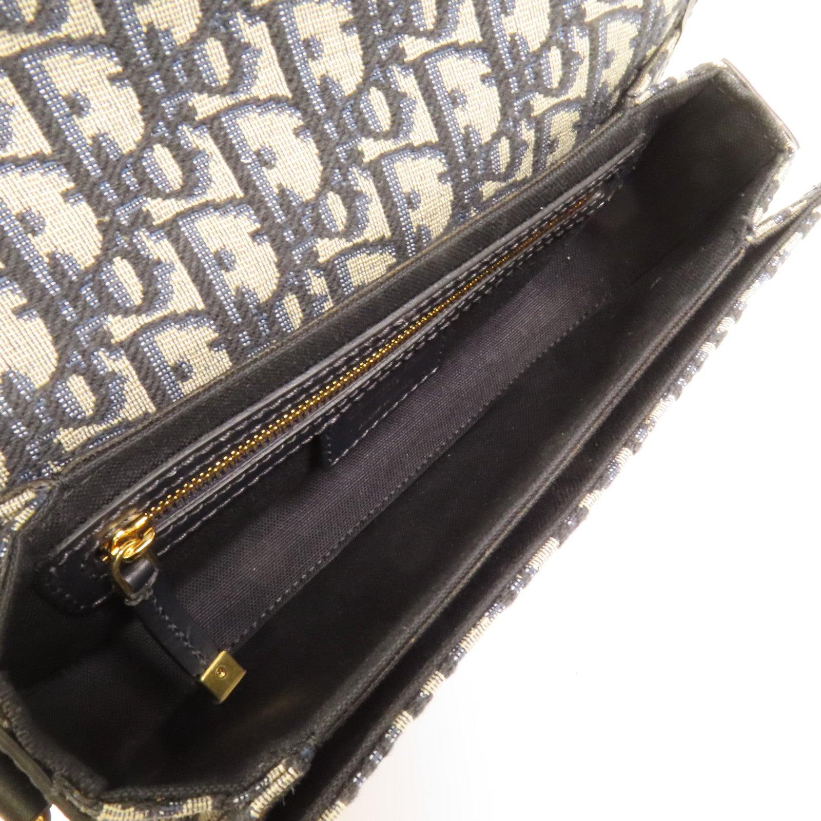 Dior 帆布Small 30 Montaigue Avenut Bag金扣肩背袋