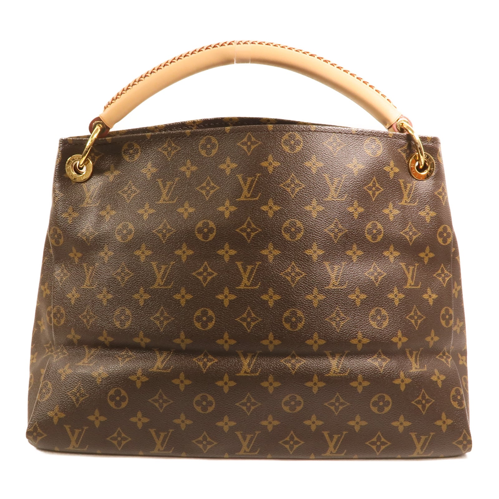 LOUIS VUITTON Monogram Artsy MM金扣肩背袋