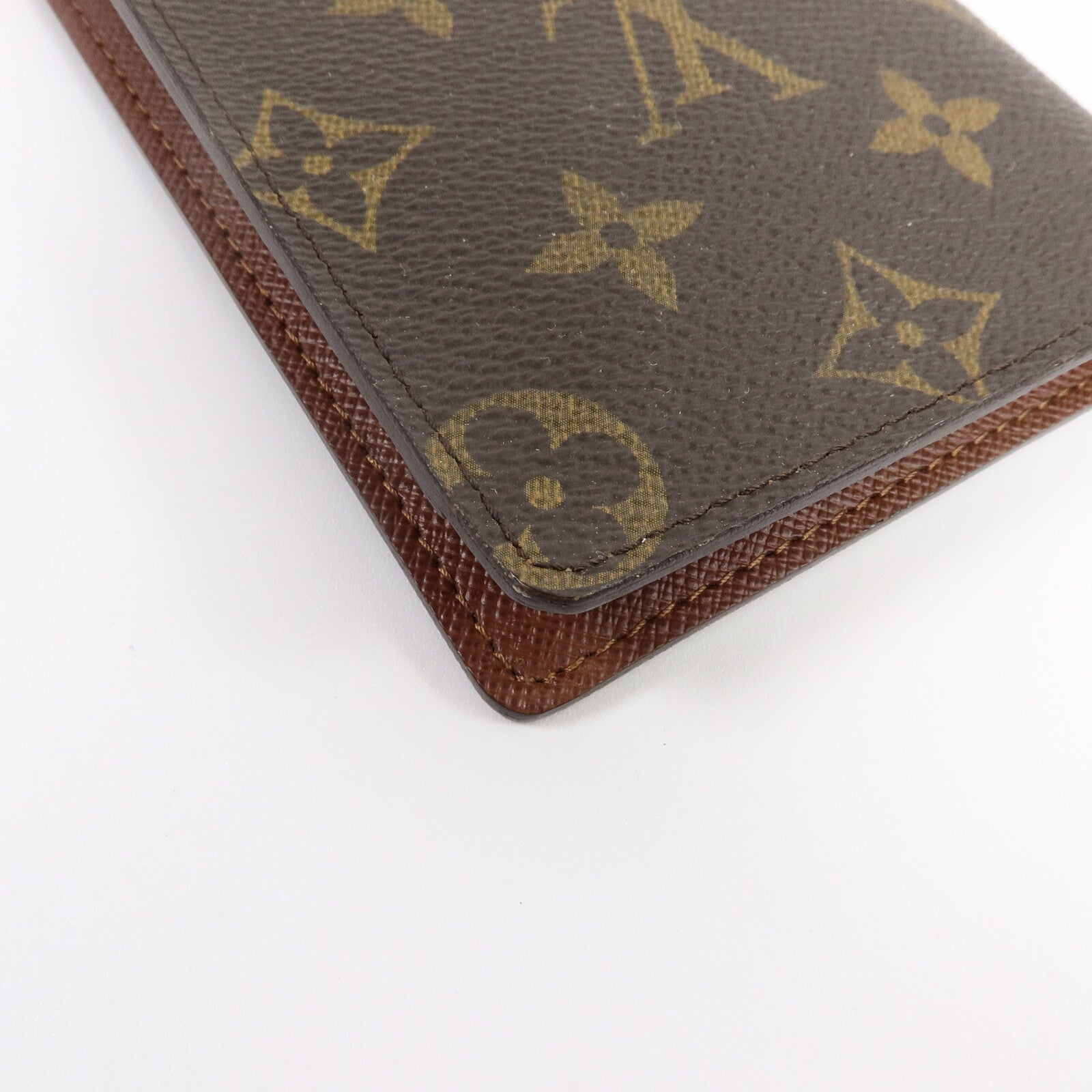 LOUIS VUITTON Monogram Porte-Valeurs Cartes Credit Wallet長錢包