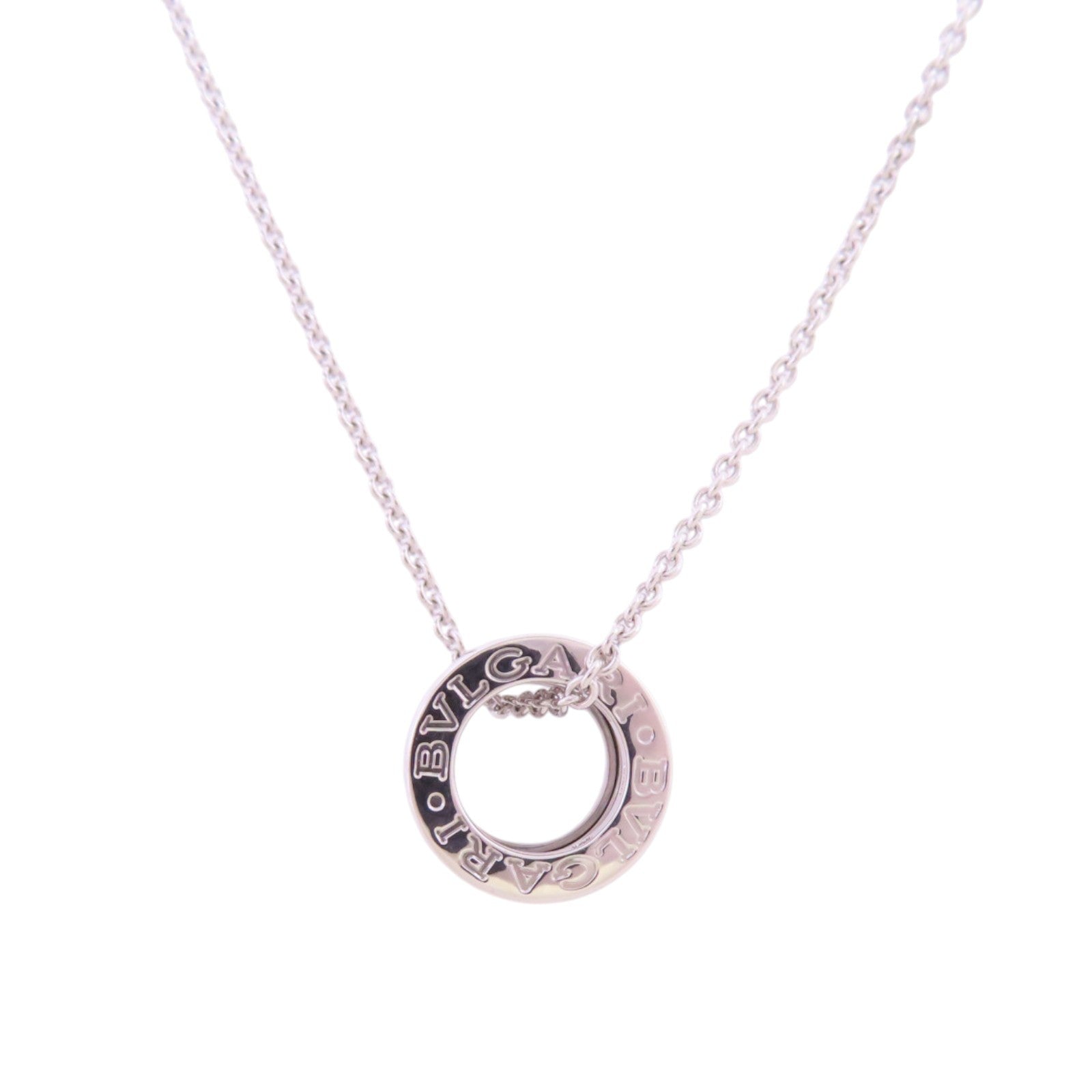 BVLGARI 18K白金B-zero1 Necklace項鏈