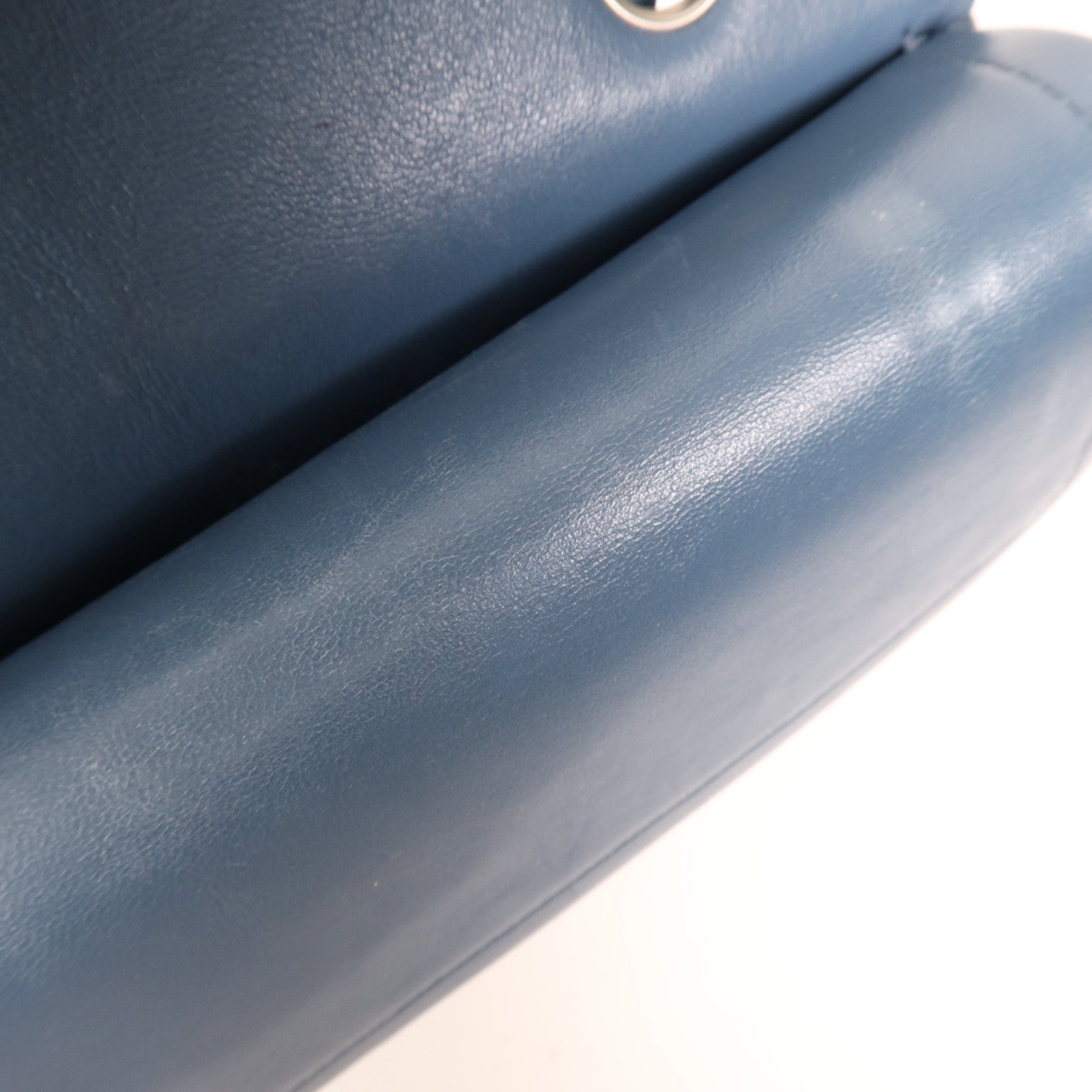 CHANEL 羊皮皮革Classic 25銀扣鏈帶肩背袋