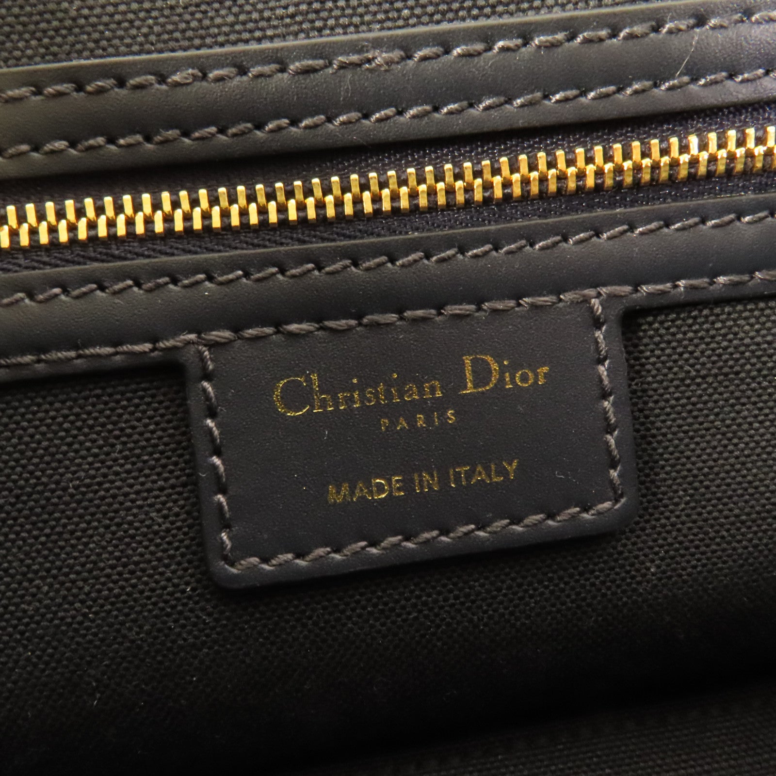 Dior 帆布Small 30 Montaigue Avenut Bag金扣肩背袋