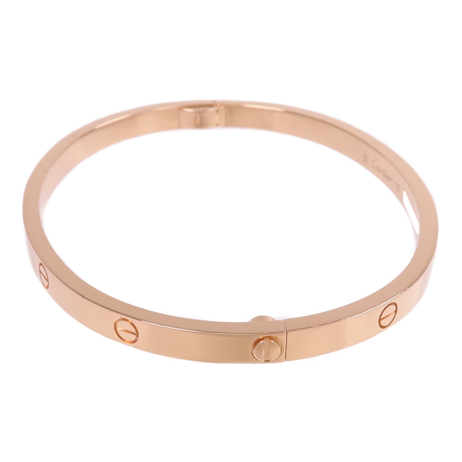 CARTIER 18K玫瑰金Love Bracelet Small Model手鐲CARTIER#16