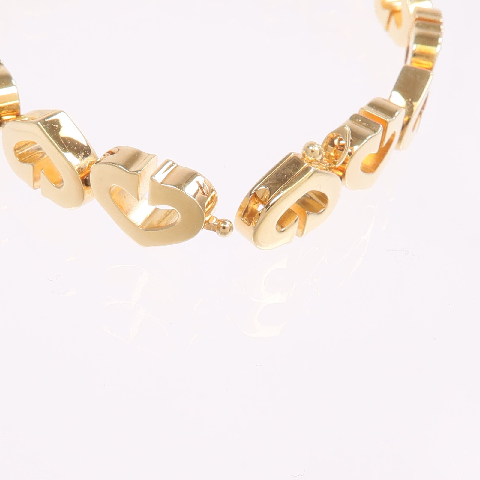 CARTIER 18K黃金Heart Bracelet手鏈
