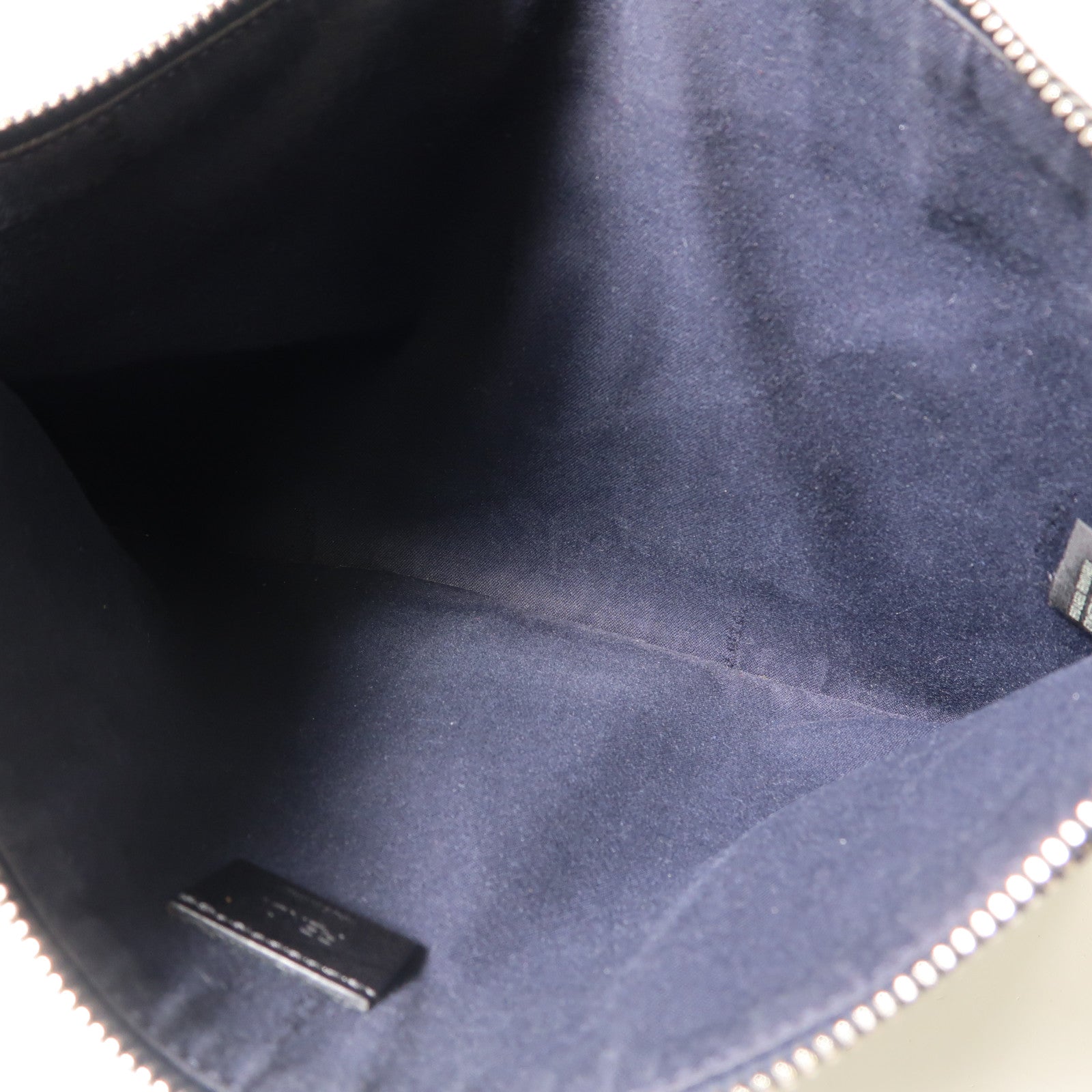FENDI 【激減優惠】牛皮皮革Monster Clutch Bag銀扣手拿包藍色/紅色/銀色