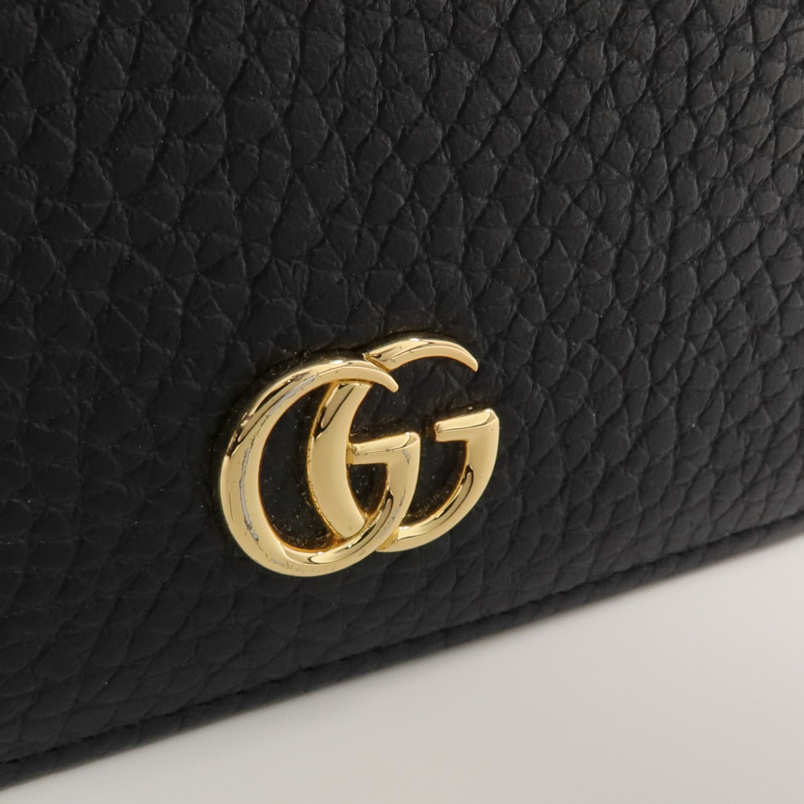 GUCCI 牛皮皮革Wallet金扣錢包