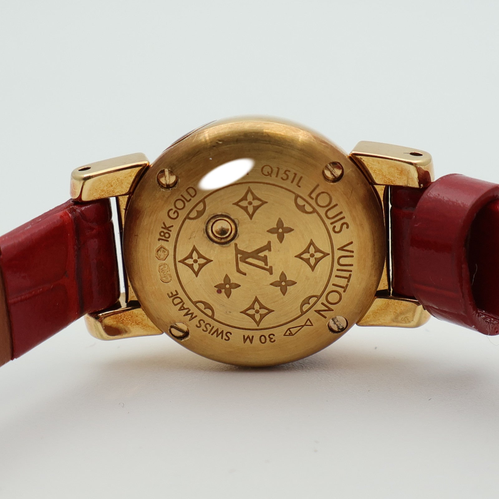 LOUIS VUITTON Tambour Bijou Watch Q151L