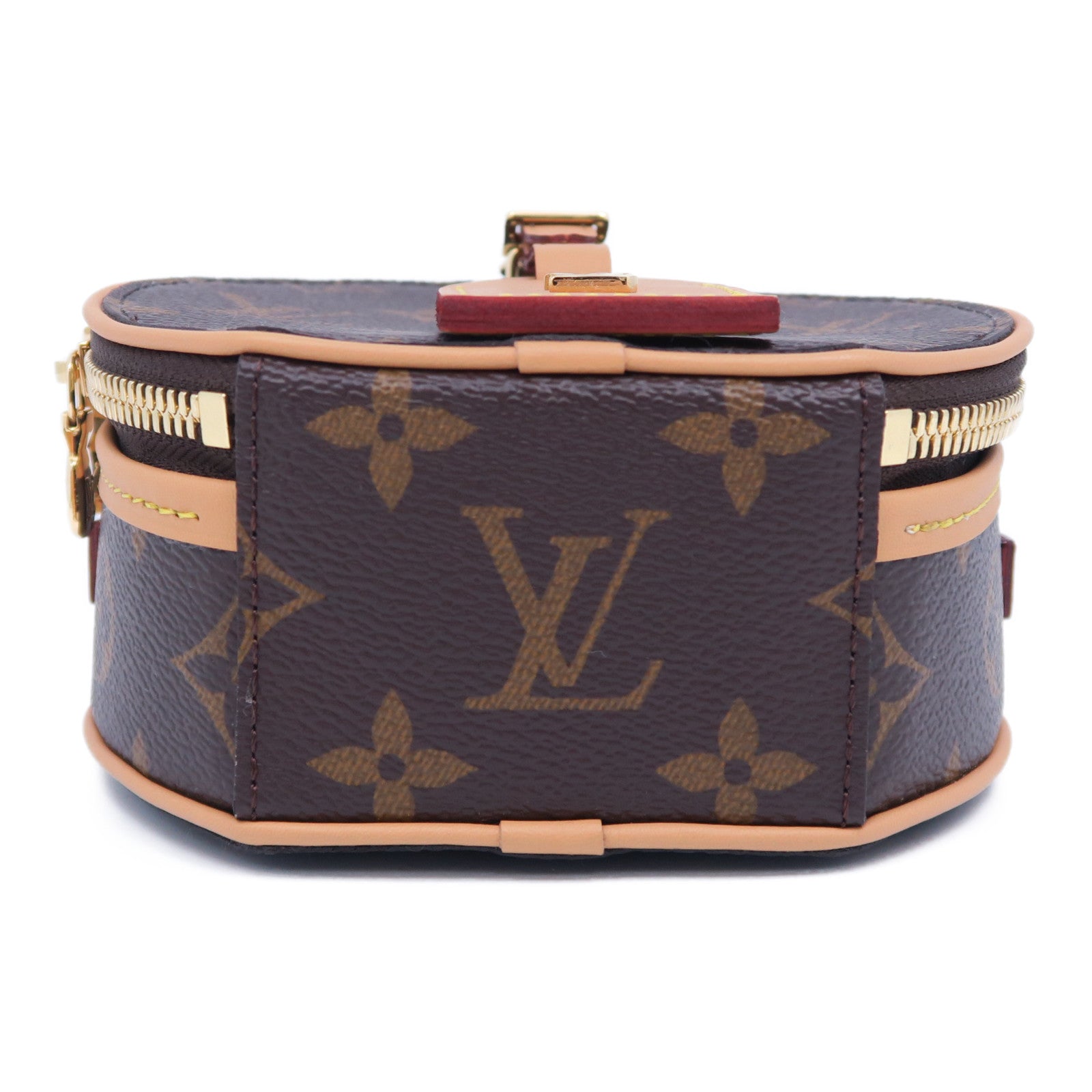 LOUIS VUITTON 【清倉大減價】Monogram Mini Boite Chapeau金扣手挽肩背兩用袋啡色