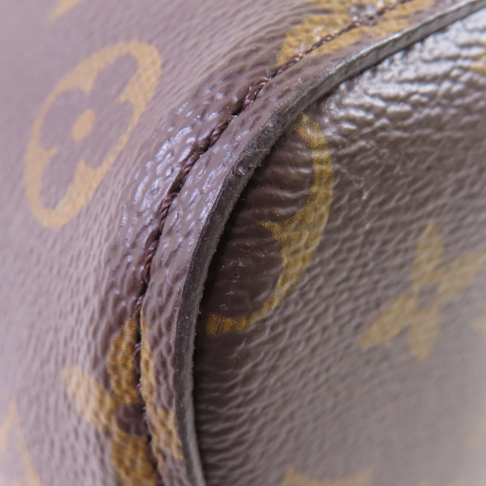 LOUIS VUITTON Monogram NeoNoe MM Shoulder Bag金扣肩背袋啡色/粉紅色