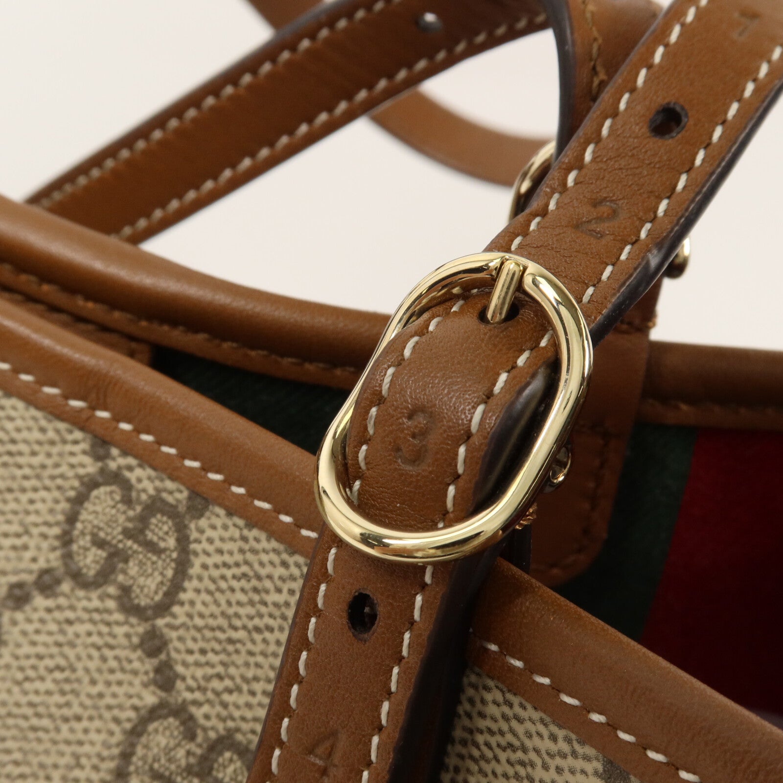 GUCCI 塗層帆布GG Emblem Medium Tote bag手挽肩背兩用袋