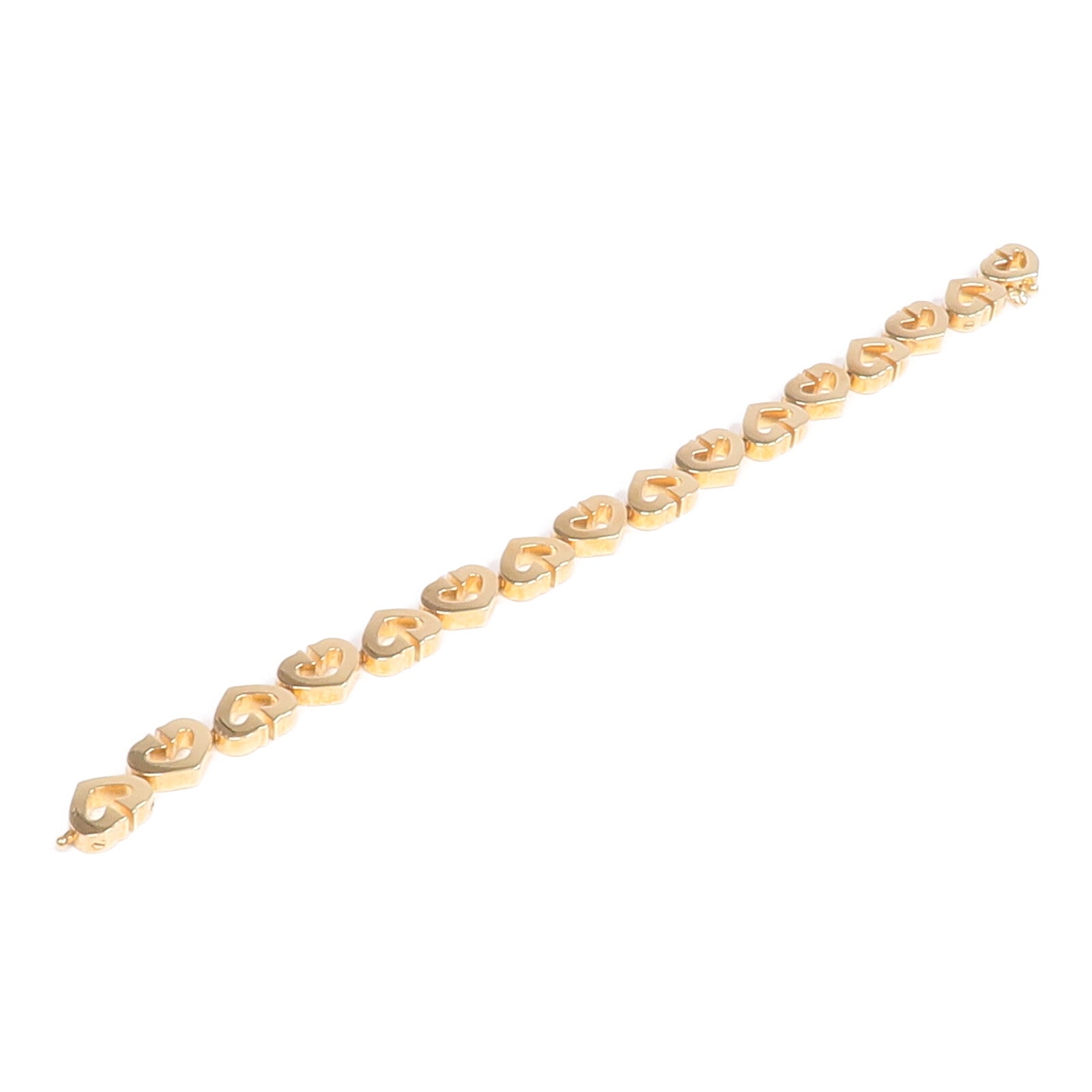 CARTIER 18K黃金Heart Bracelet手鏈