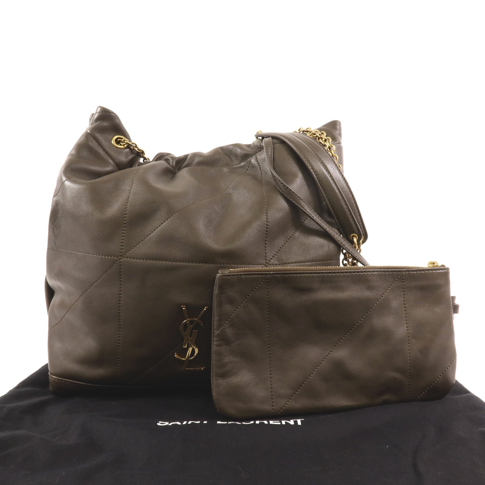 SAINT LAURENT 羊皮皮革Jamie Bag金扣肩背袋
