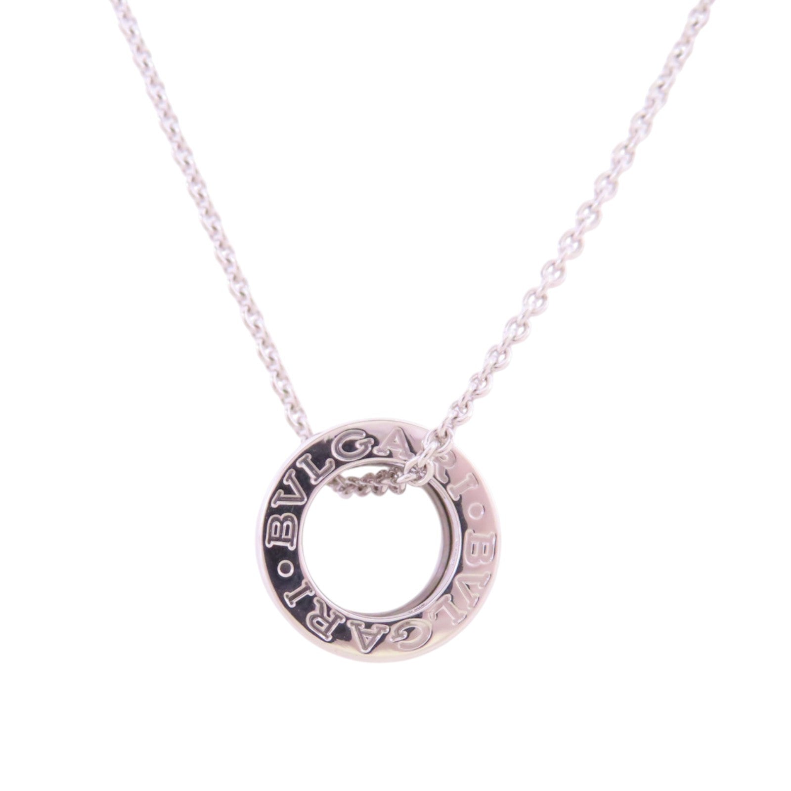 BVLGARI 18K白金B-zero1 Necklace項鏈