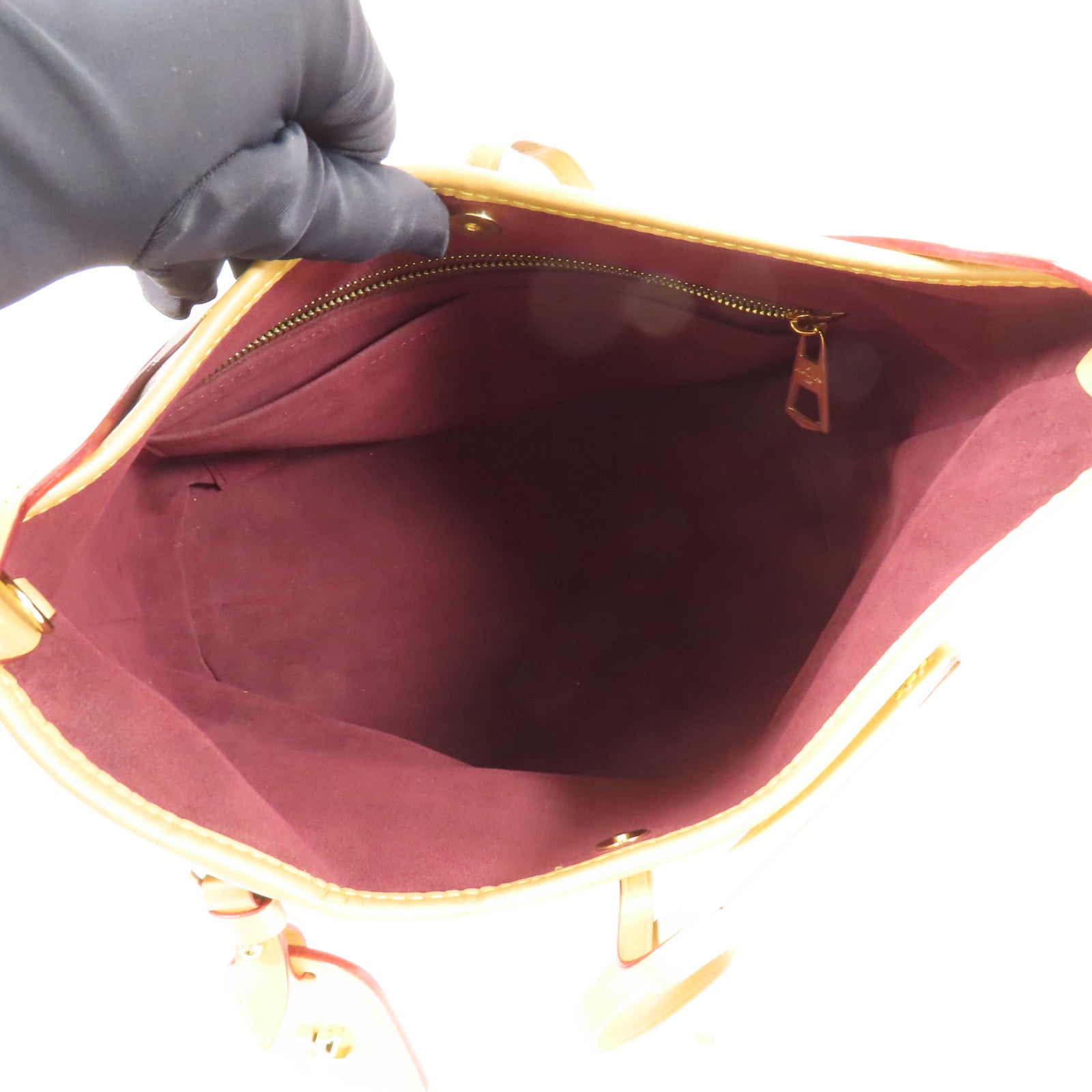 LOUIS VUITTON Monogram CarryAll PM金扣肩背袋