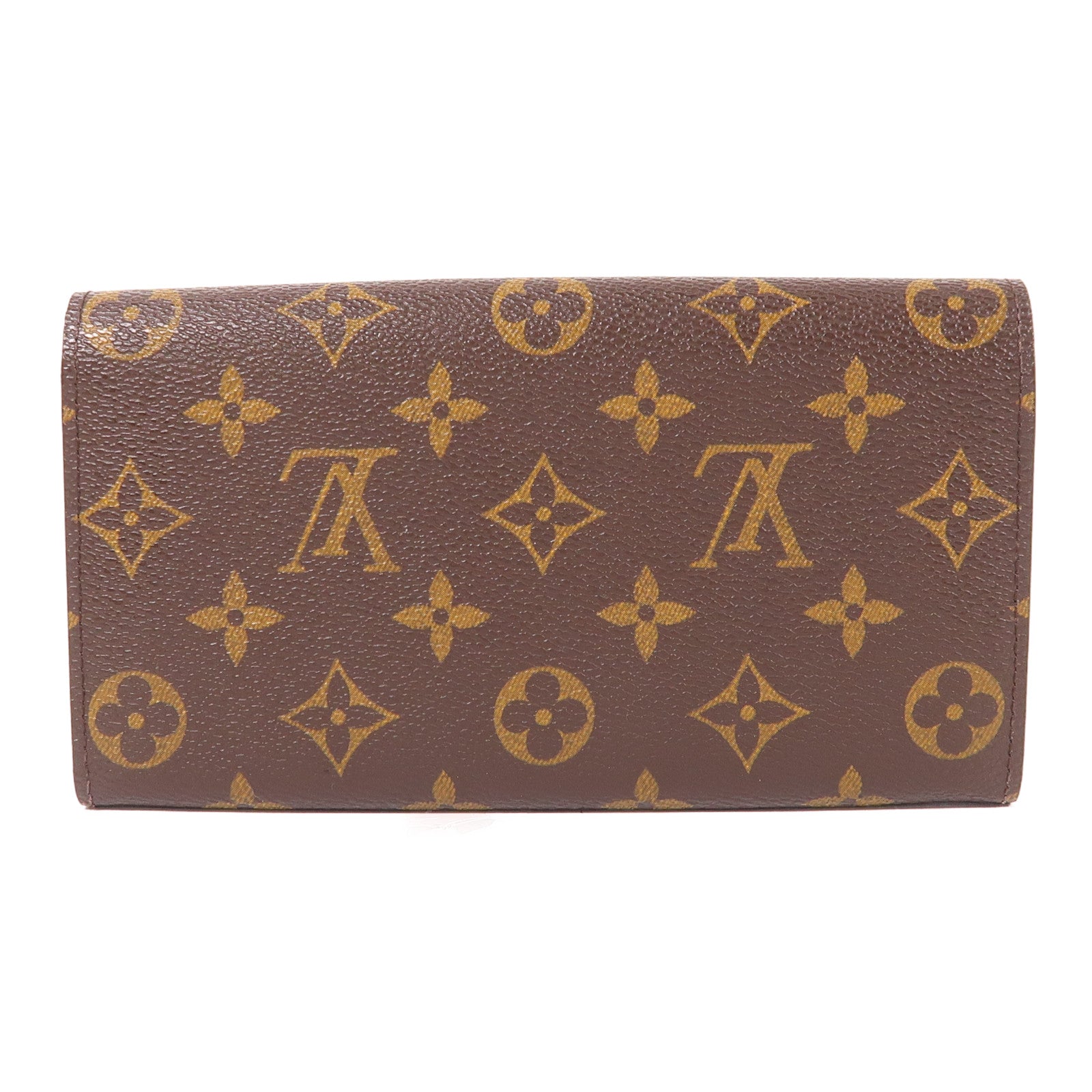 LOUIS VUITTON Monogram Portefeuille Sarah金扣長錢包