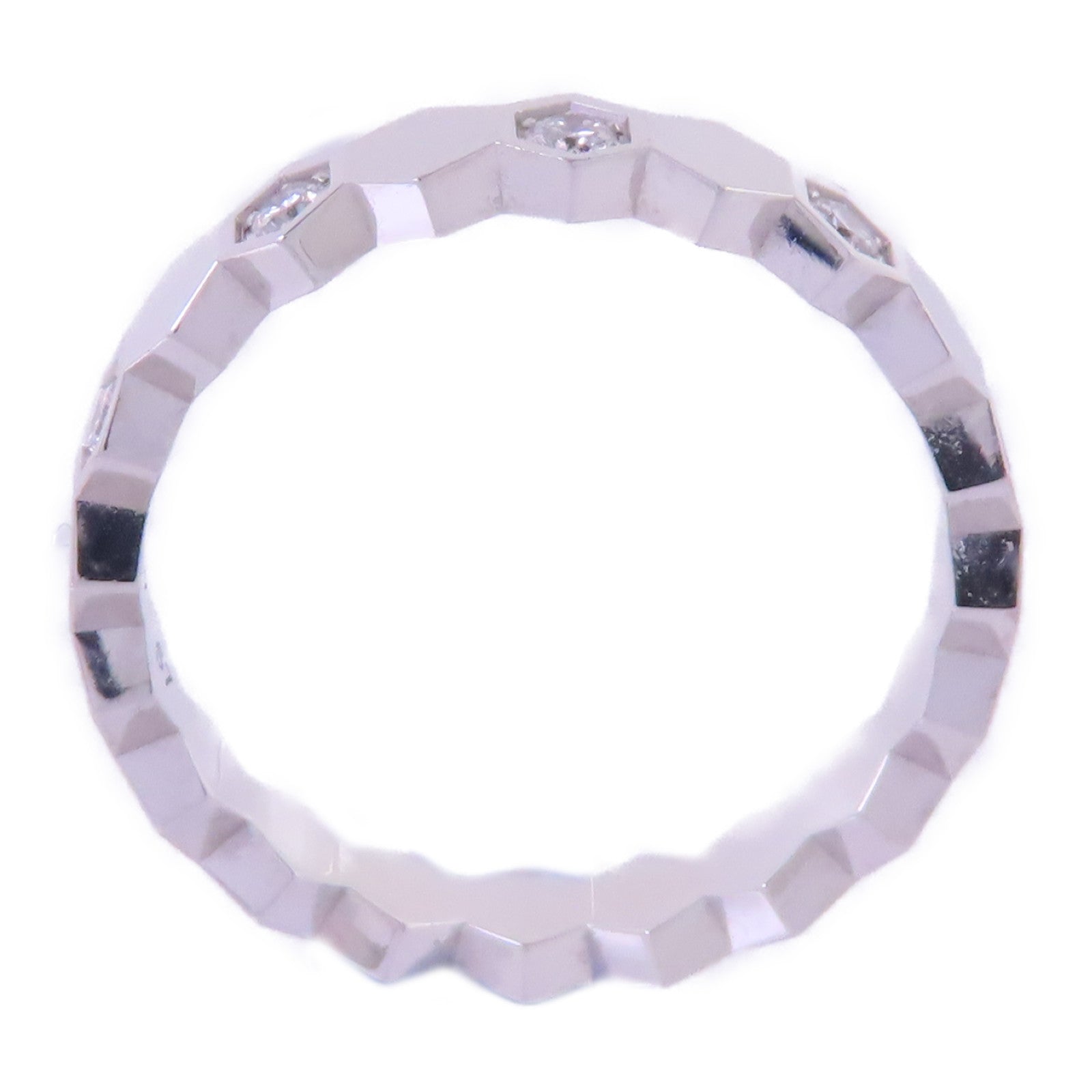 Chaumet 18K白金/鑽石Bee De Chaumet Diamond Ring戒指Chaumet#57/US#8