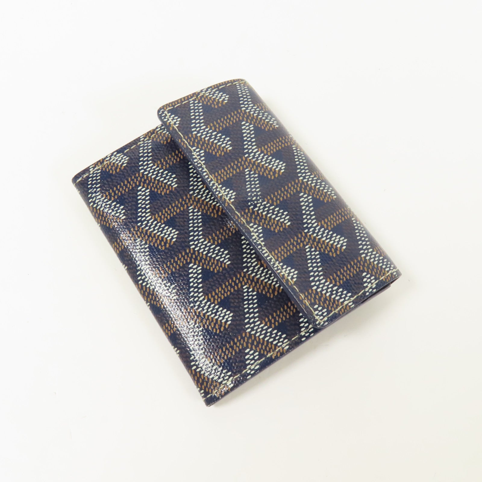 GOYARD 塗層帆布Card Case銀扣卡片套