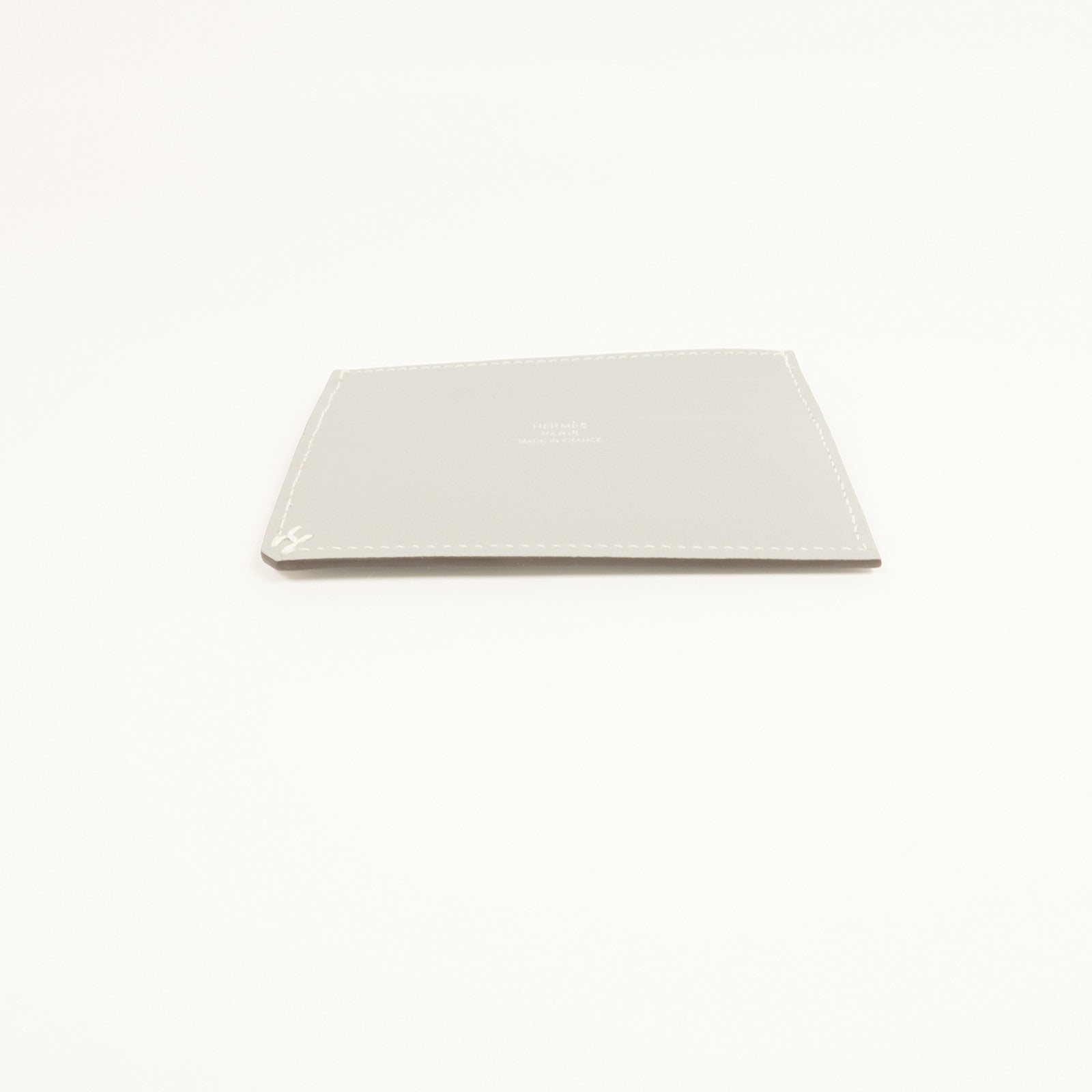 HERMES Evercolor皮革H Sellier Card Holder卡片套Bleu Glacier