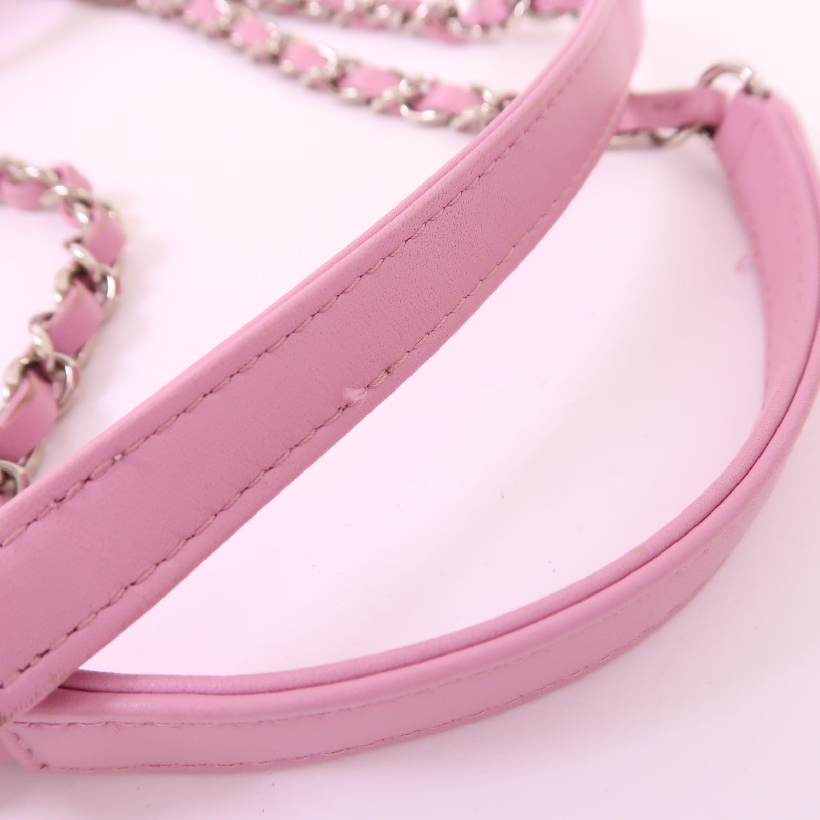 CHANEL 帆布Deauville Bowling Bag銀扣手挽肩背兩用袋