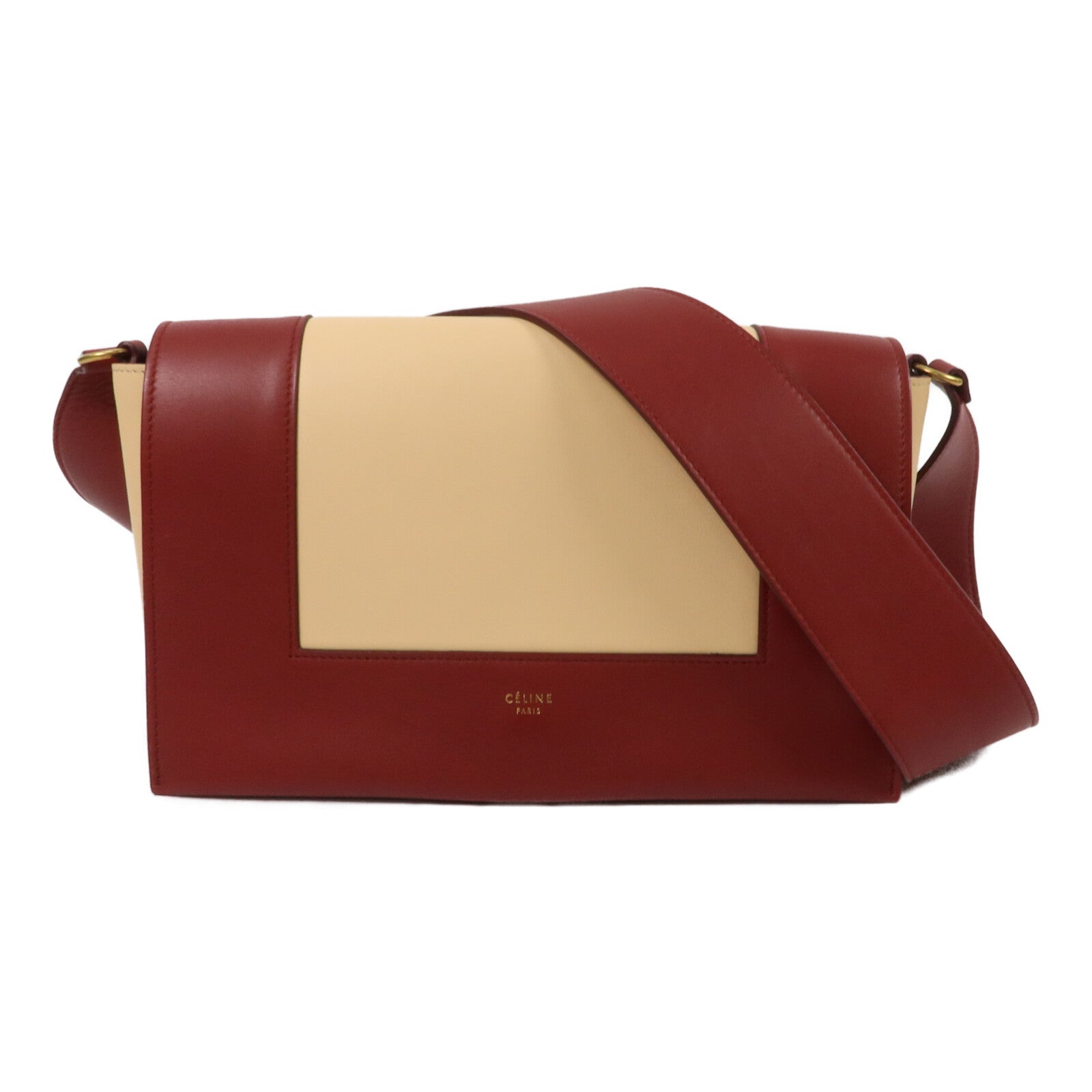 CELINE 牛皮皮革Frame肩背袋
