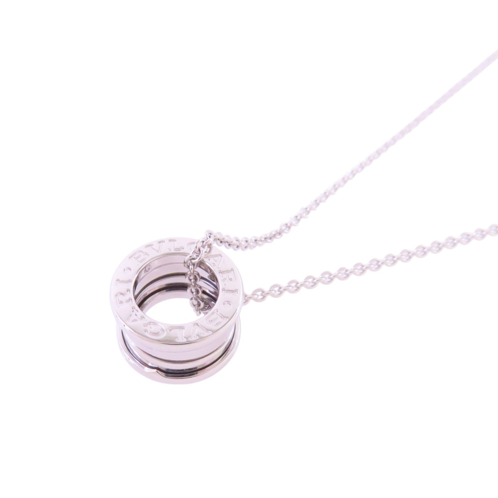 BVLGARI 18K白金B-zero1 Necklace項鏈
