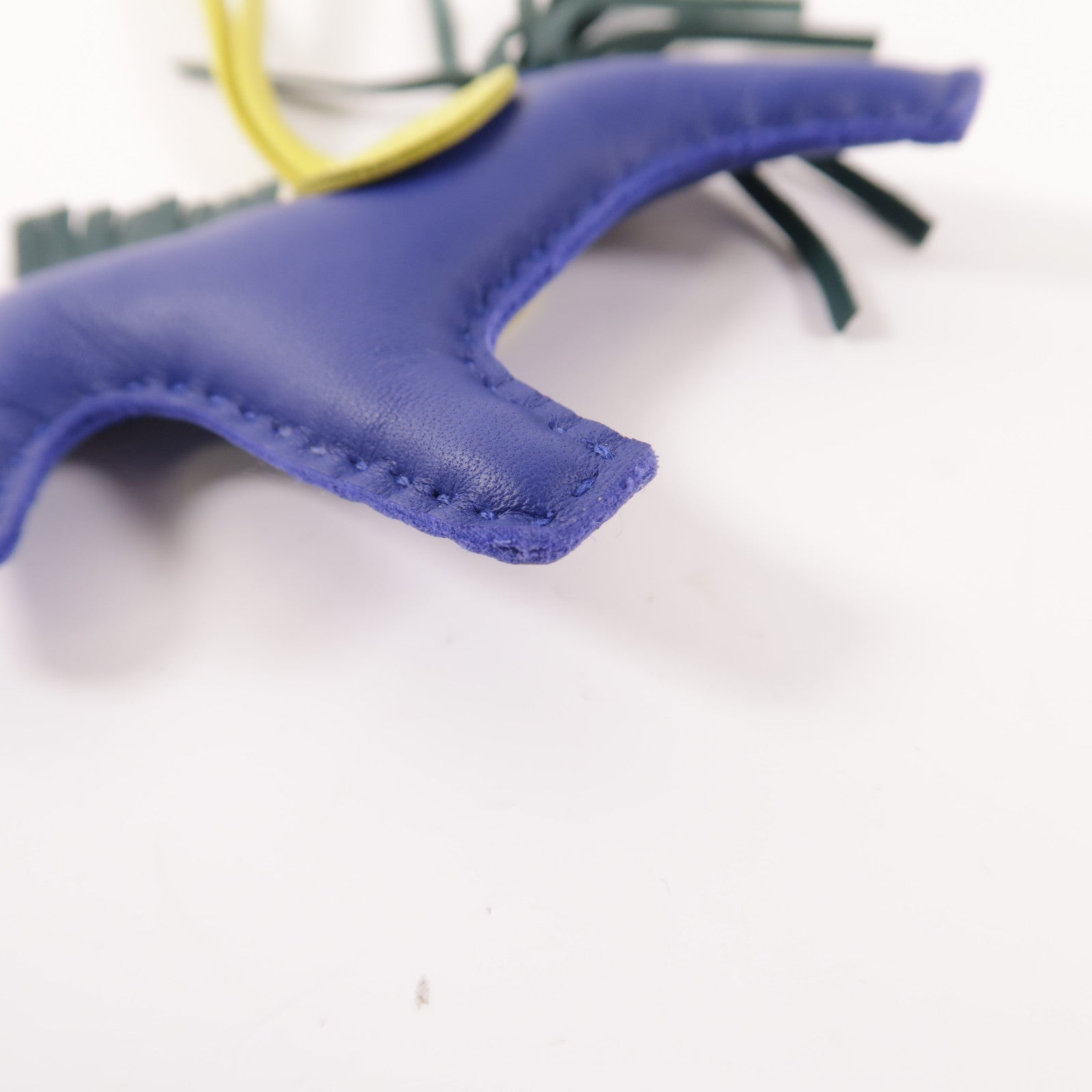 HERMES Rodeo PM Charm Swift Leather 7T Bleu Electrique