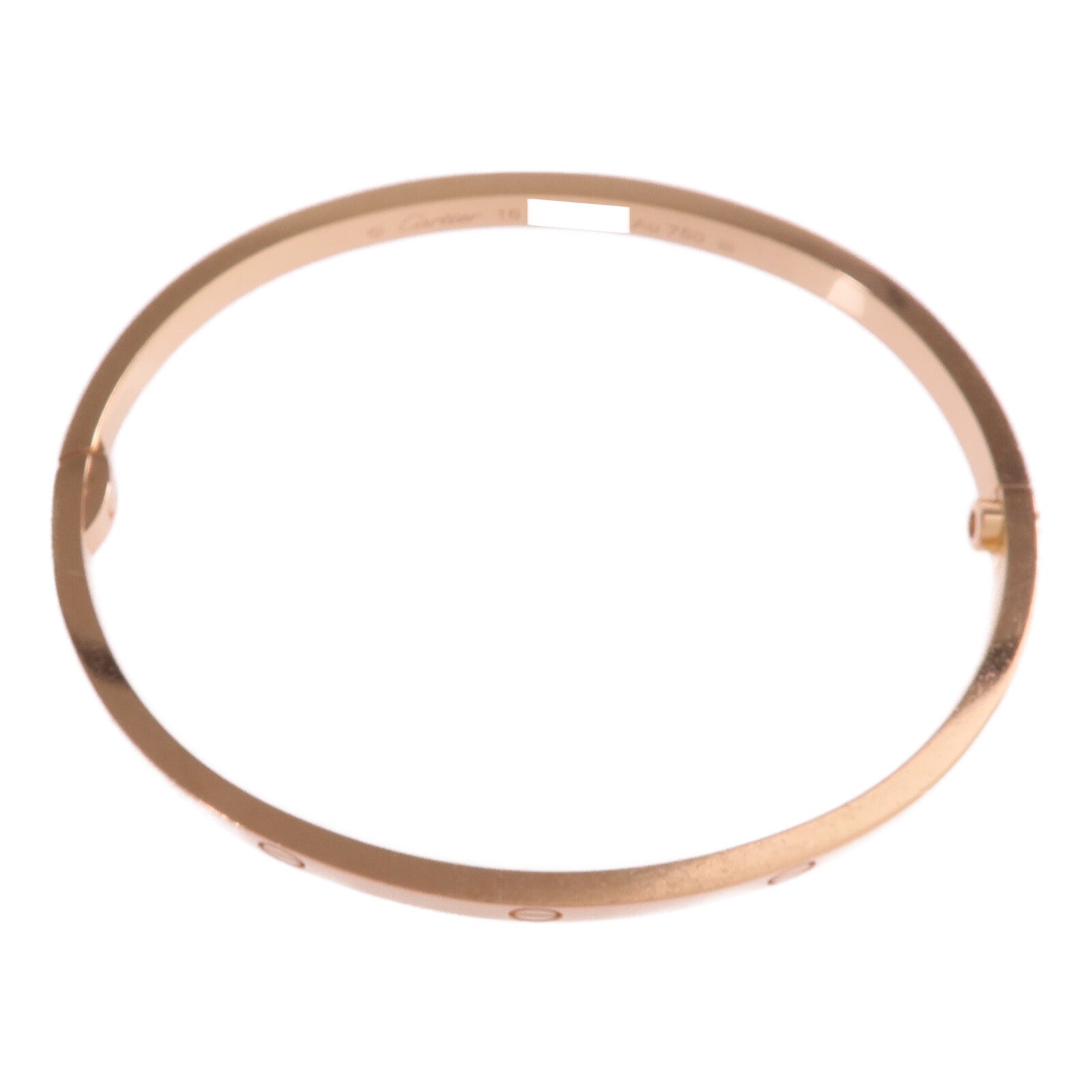 CARTIER 18K玫瑰金Love Bracelet Small Model手鐲CARTIER#16