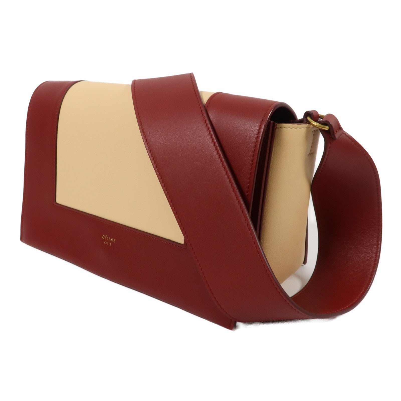 CELINE 牛皮皮革Frame肩背袋