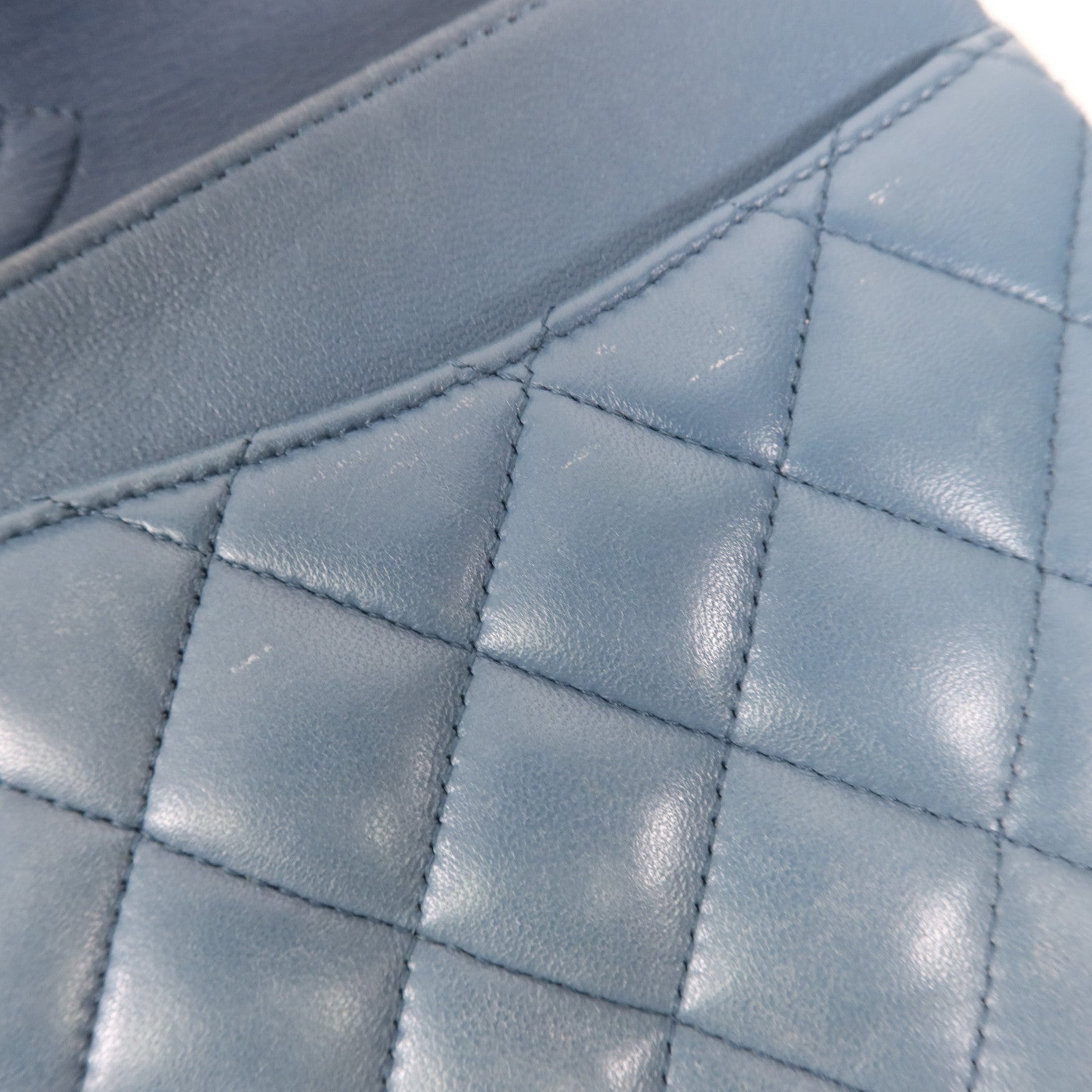 CHANEL 羊皮皮革Classic 25銀扣鏈帶肩背袋