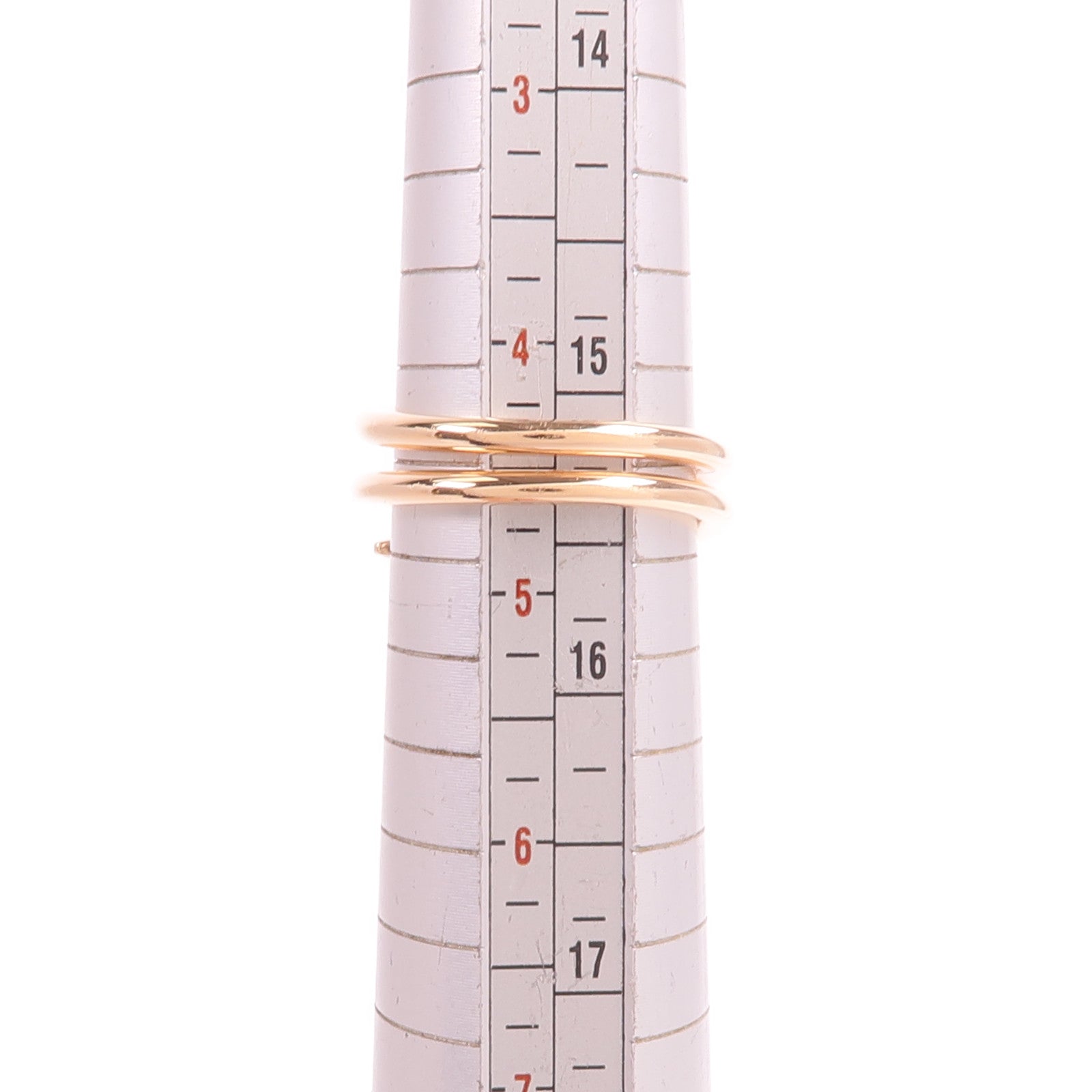 CARTIER 18K玫瑰金Just Un Clou Diamond Ring戒指