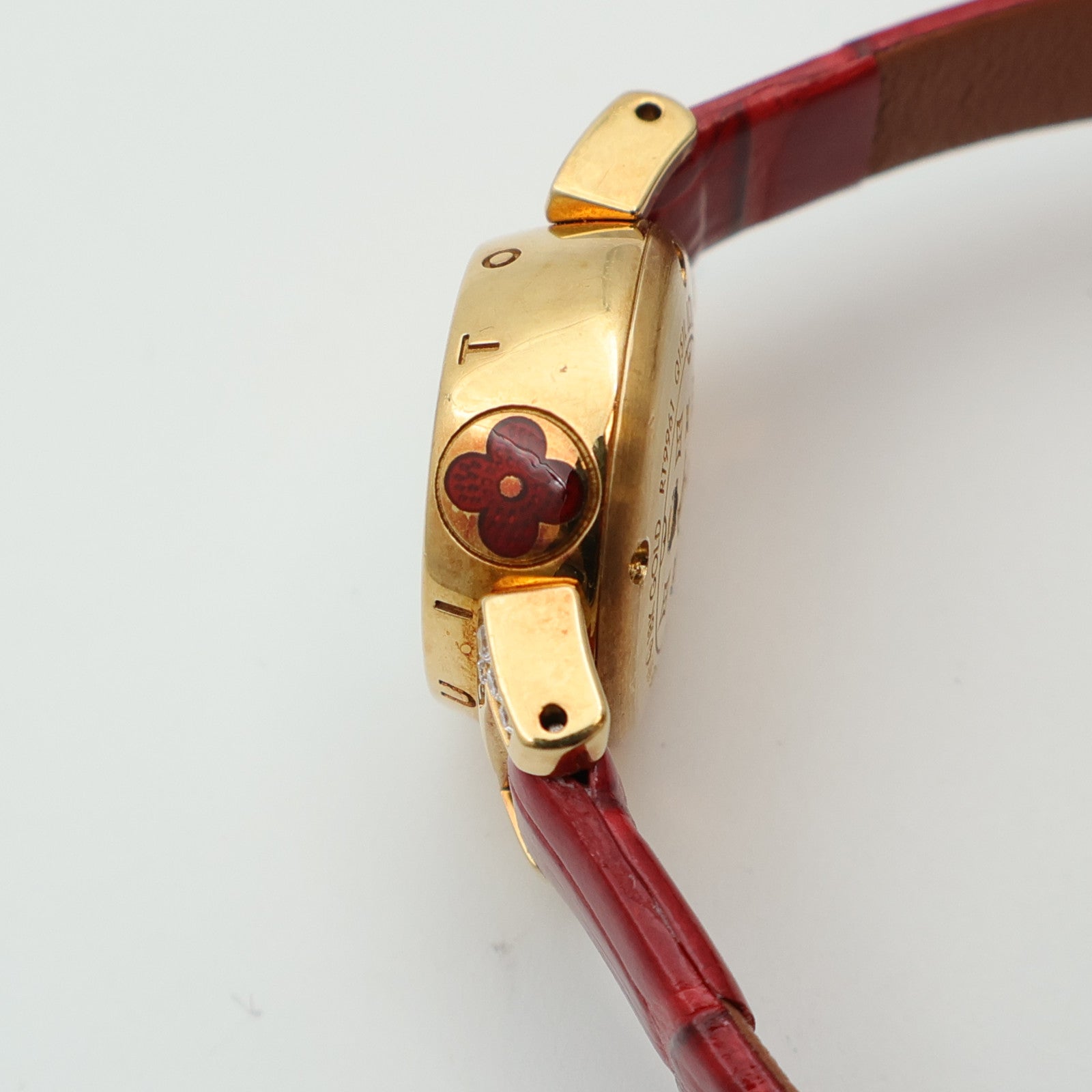 LOUIS VUITTON Tambour Bijou Watch Q151L