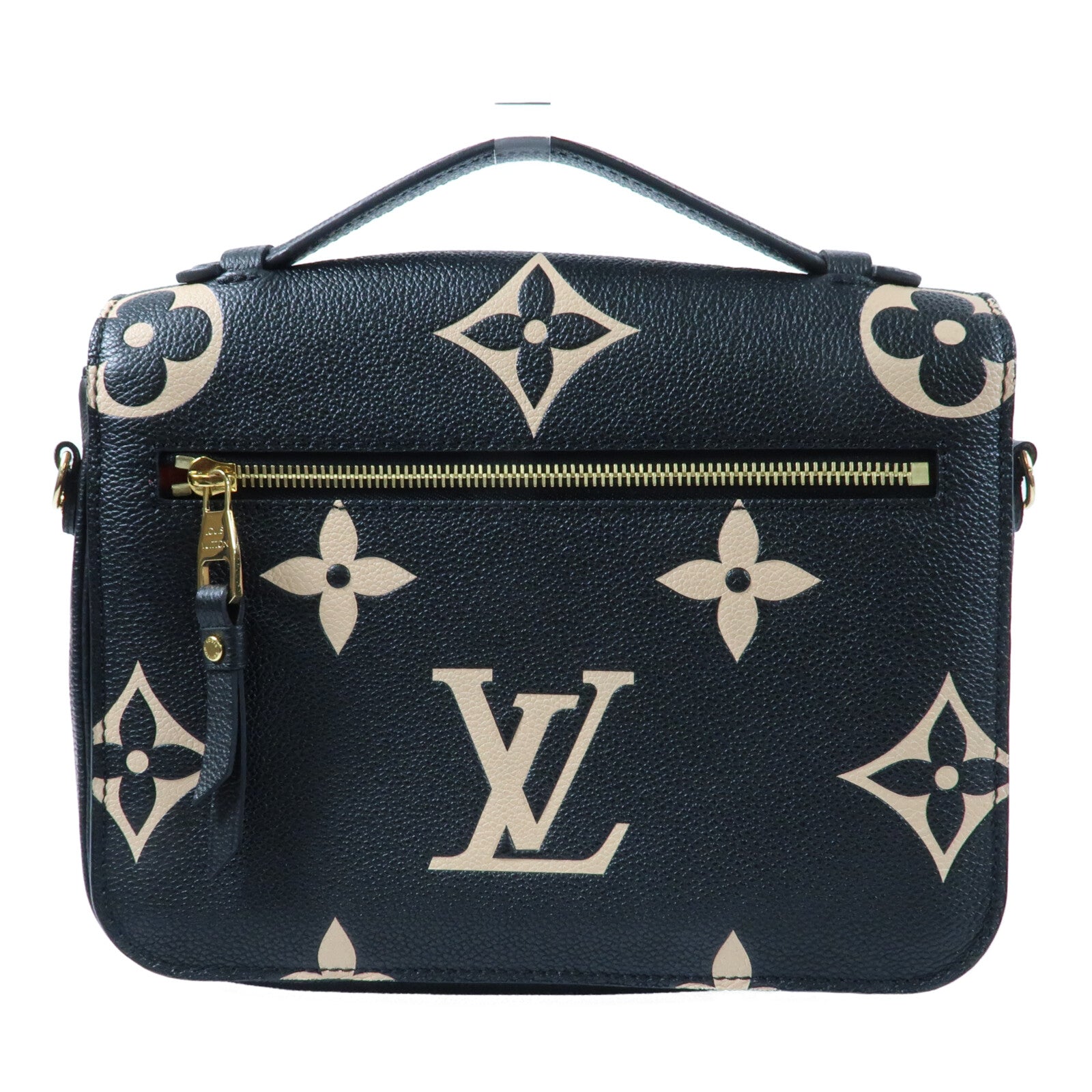 LOUIS VUITTON Monogram Empreinte Pochette Metis金扣手挽肩背兩用袋