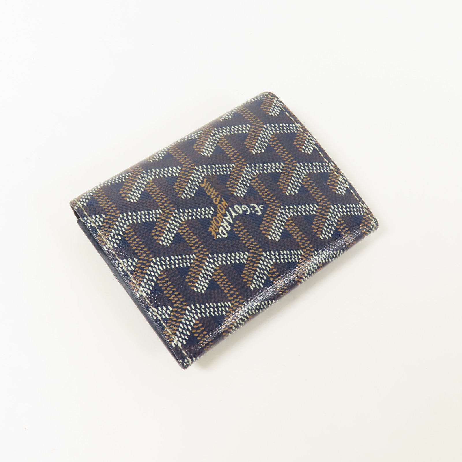 GOYARD 塗層帆布Card Case銀扣卡片套