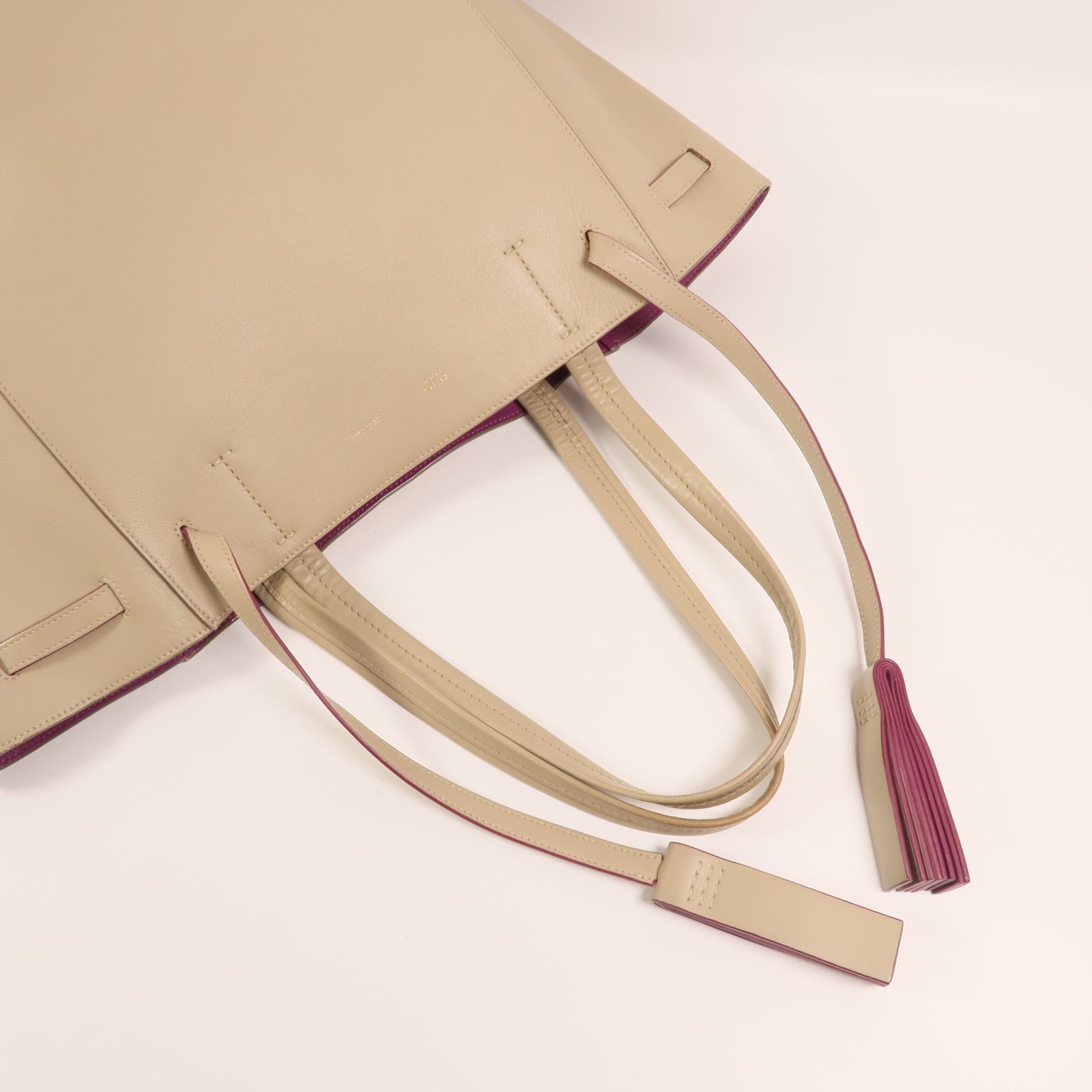 CELINE 牛皮皮革Tote Bag手挽袋