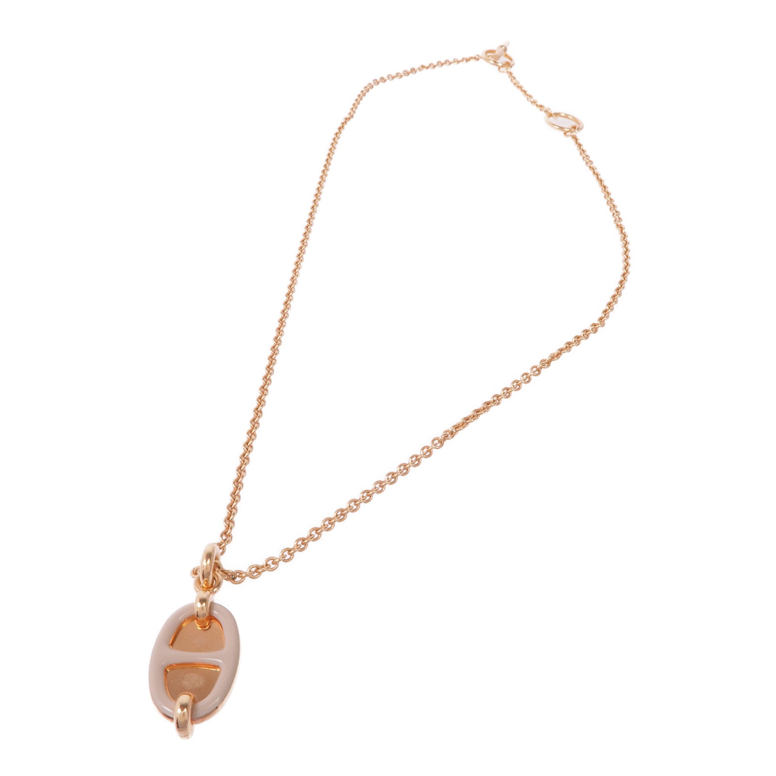 HERMES 金屬Maillon項鍊