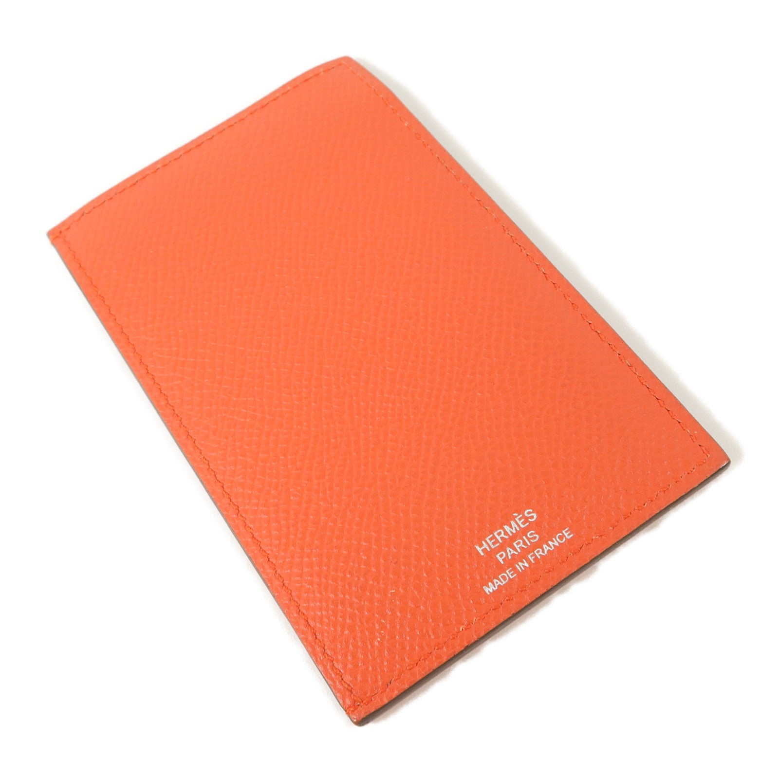 HERMES Epsom皮革Les Petits Chevaux卡片套