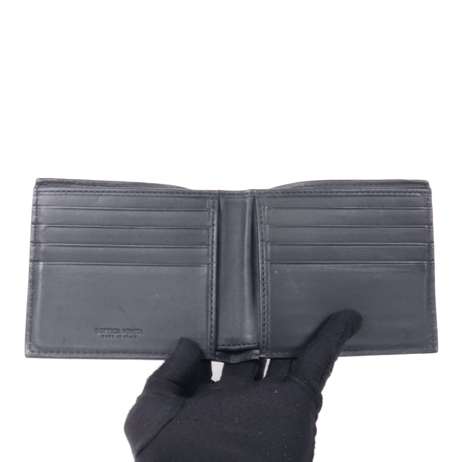BOTTEGA VENETA 織紋皮革Wallet錢包