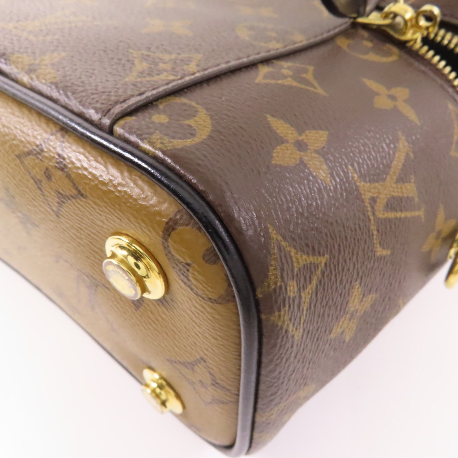 LOUIS VUITTON LV GHW Vanity PM Bag 2 Way Shoulder Bag M45165 Monogram Reverse