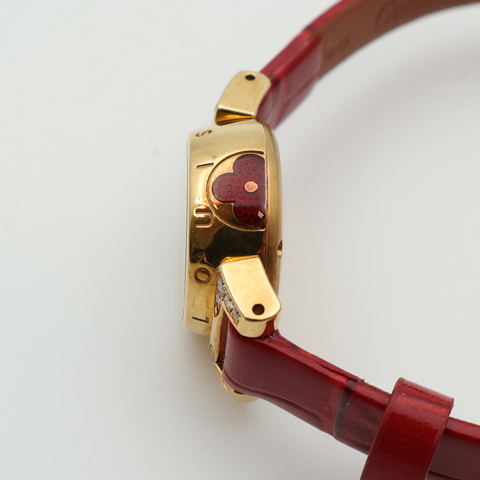 LOUIS VUITTON Tambour Bijou Watch Q151L