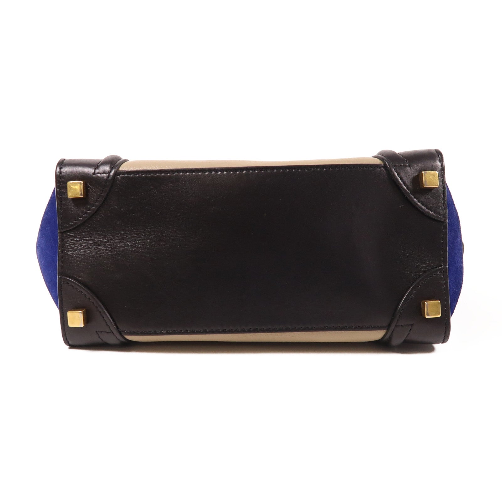 CELINE 【激減優惠】牛皮皮革/麂皮皮革Micro Luggage手挽袋