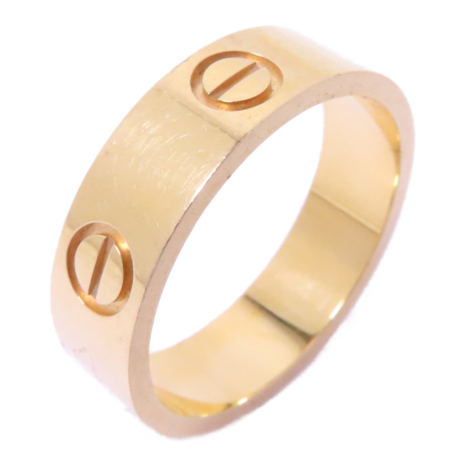 CARTIER 18K黄金Love Ring戒指Cartier#55/US#7.25