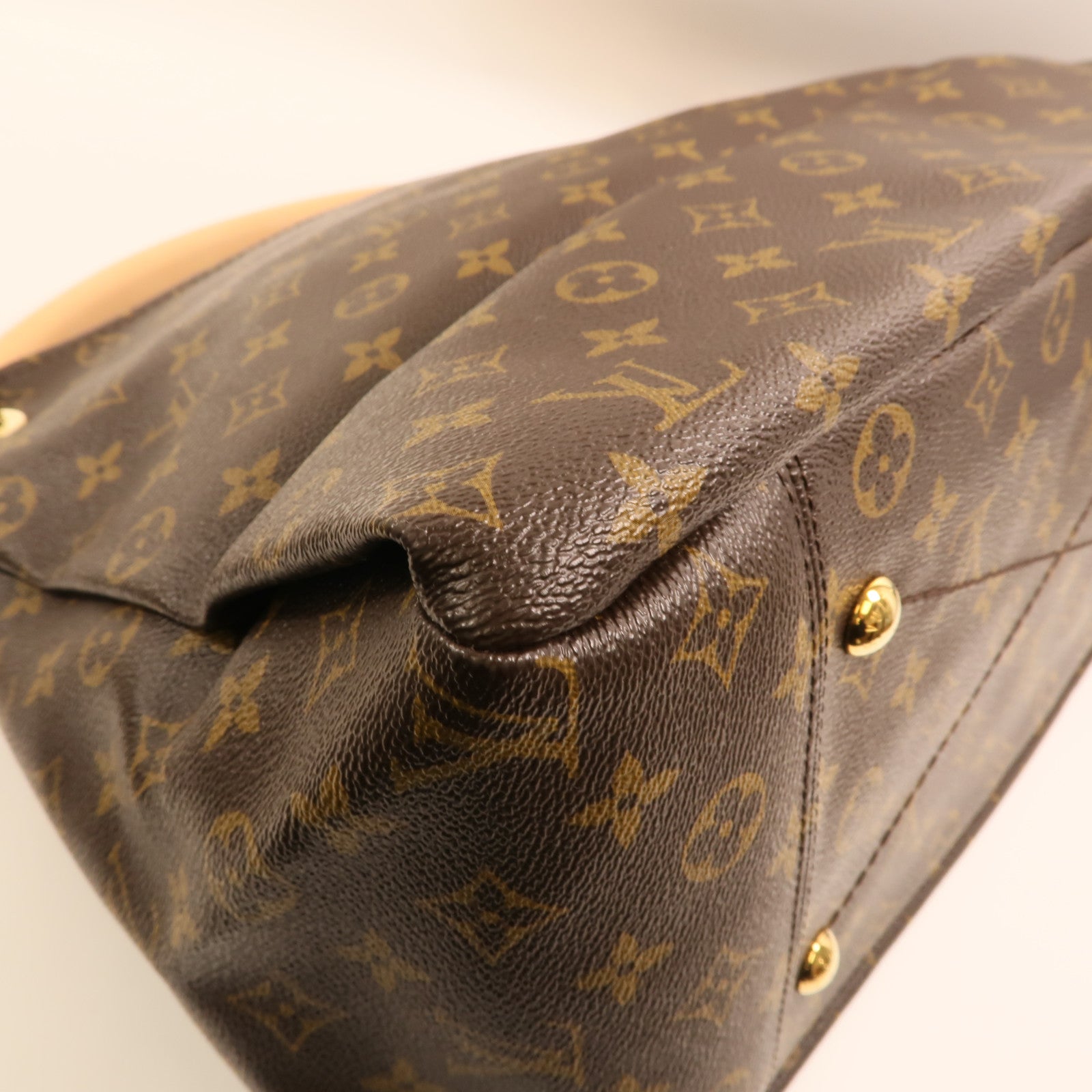 LOUIS VUITTON Monogram Artsy MM金扣肩背袋